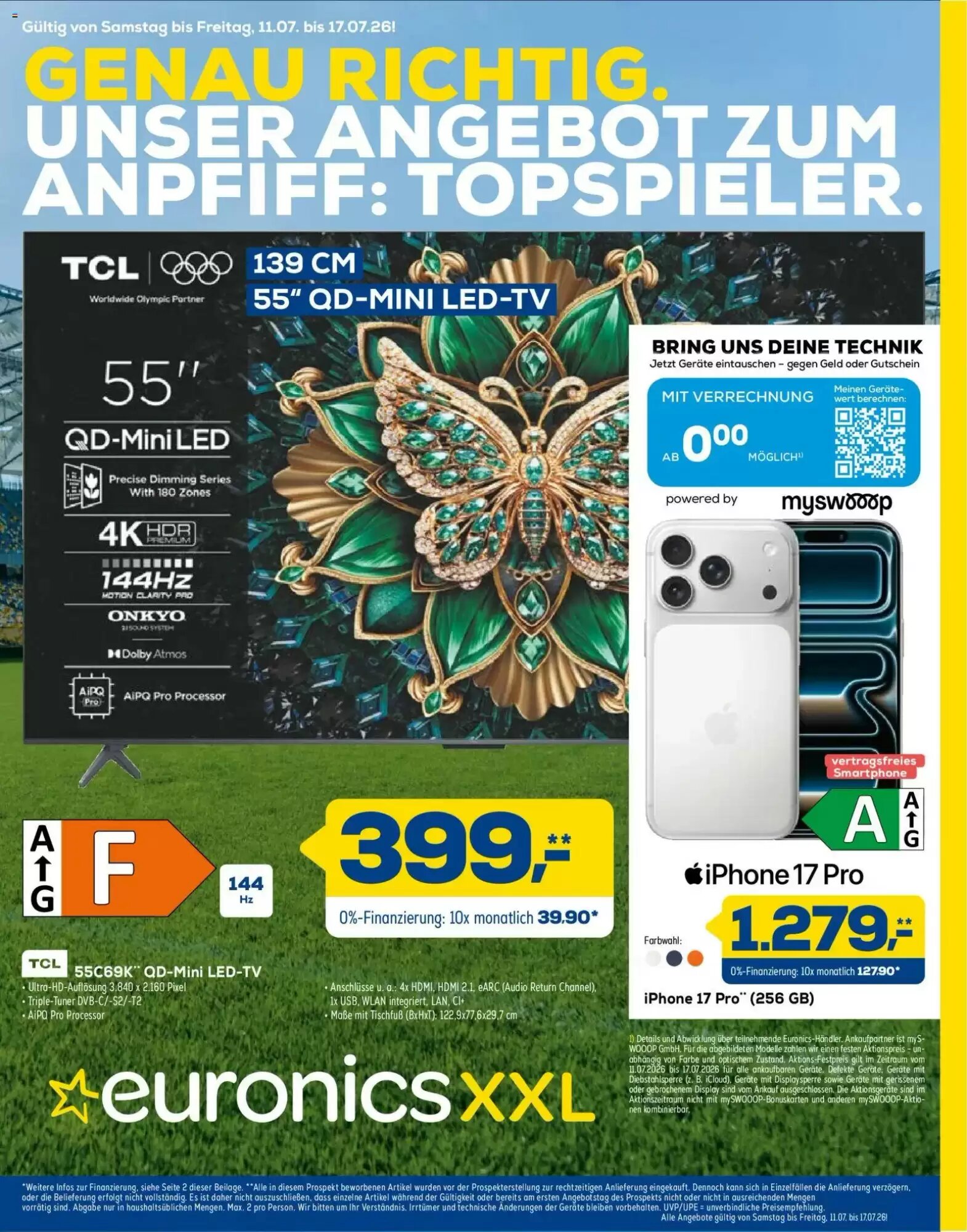 Euronics Prospekt (ab 11.07.2026) zum Blättern - Seite 1