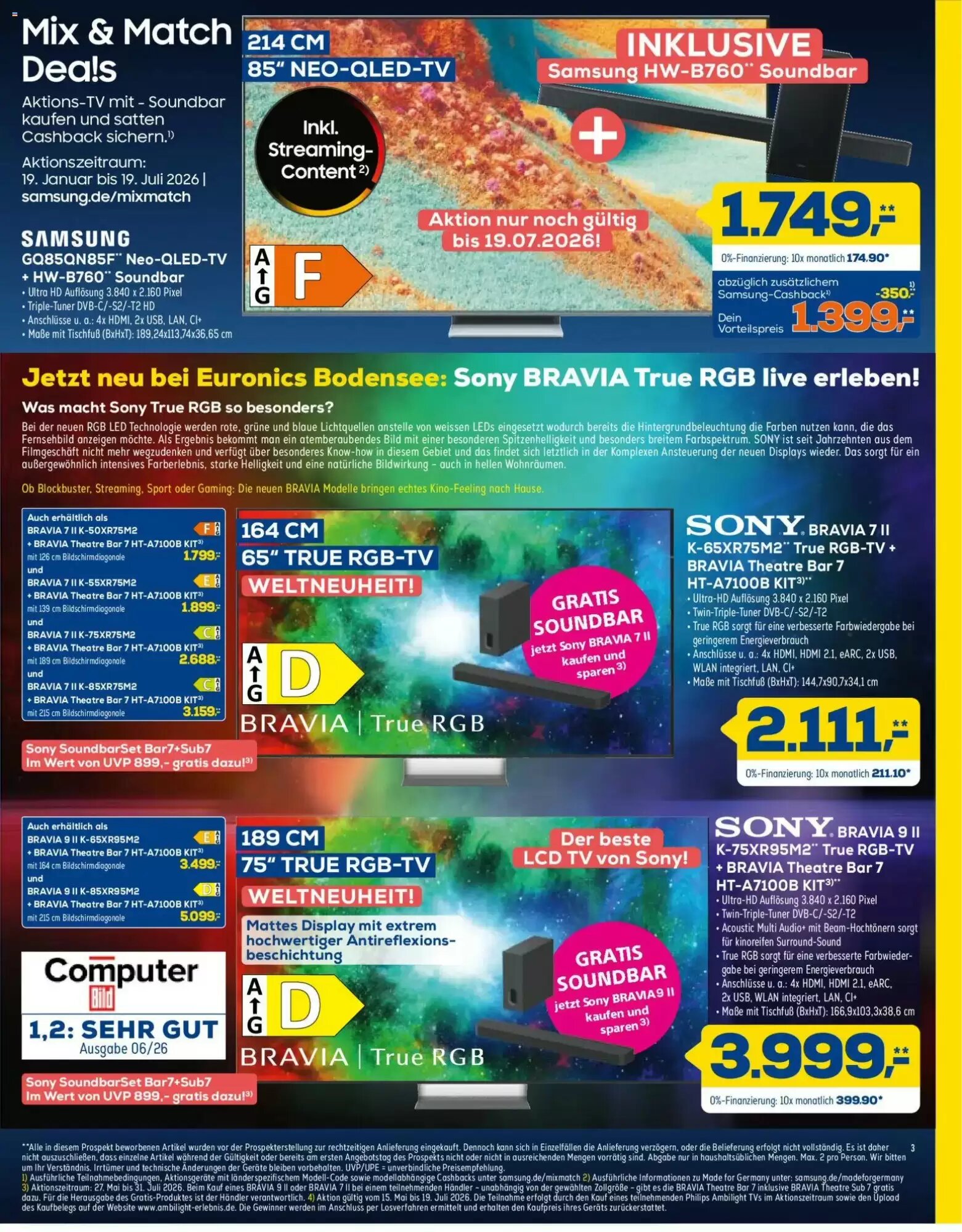 Euronics Prospekt (ab 11.07.2026) zum Blättern - Seite 3