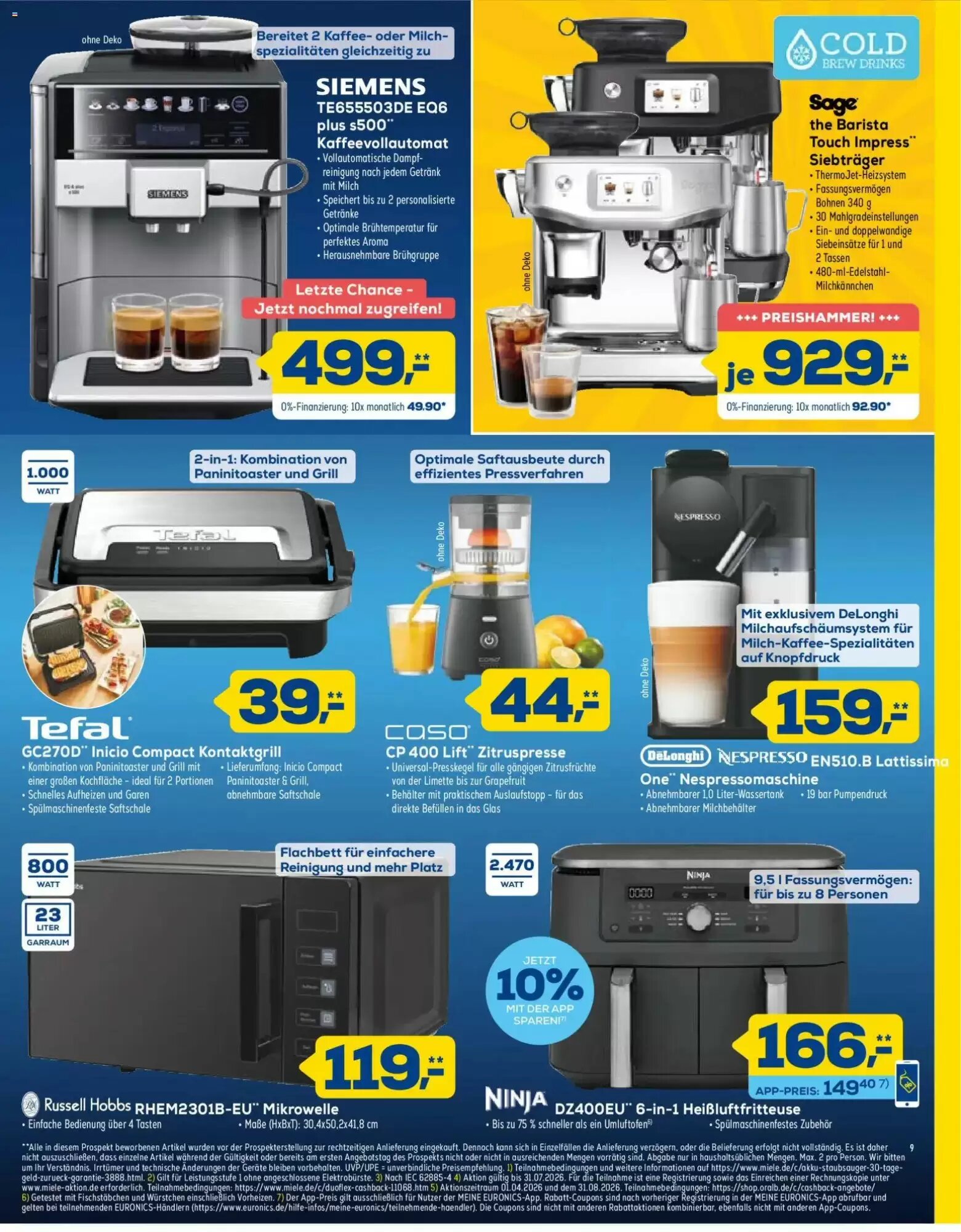 Euronics Prospekt (ab 11.07.2026) zum Blättern - Seite 9