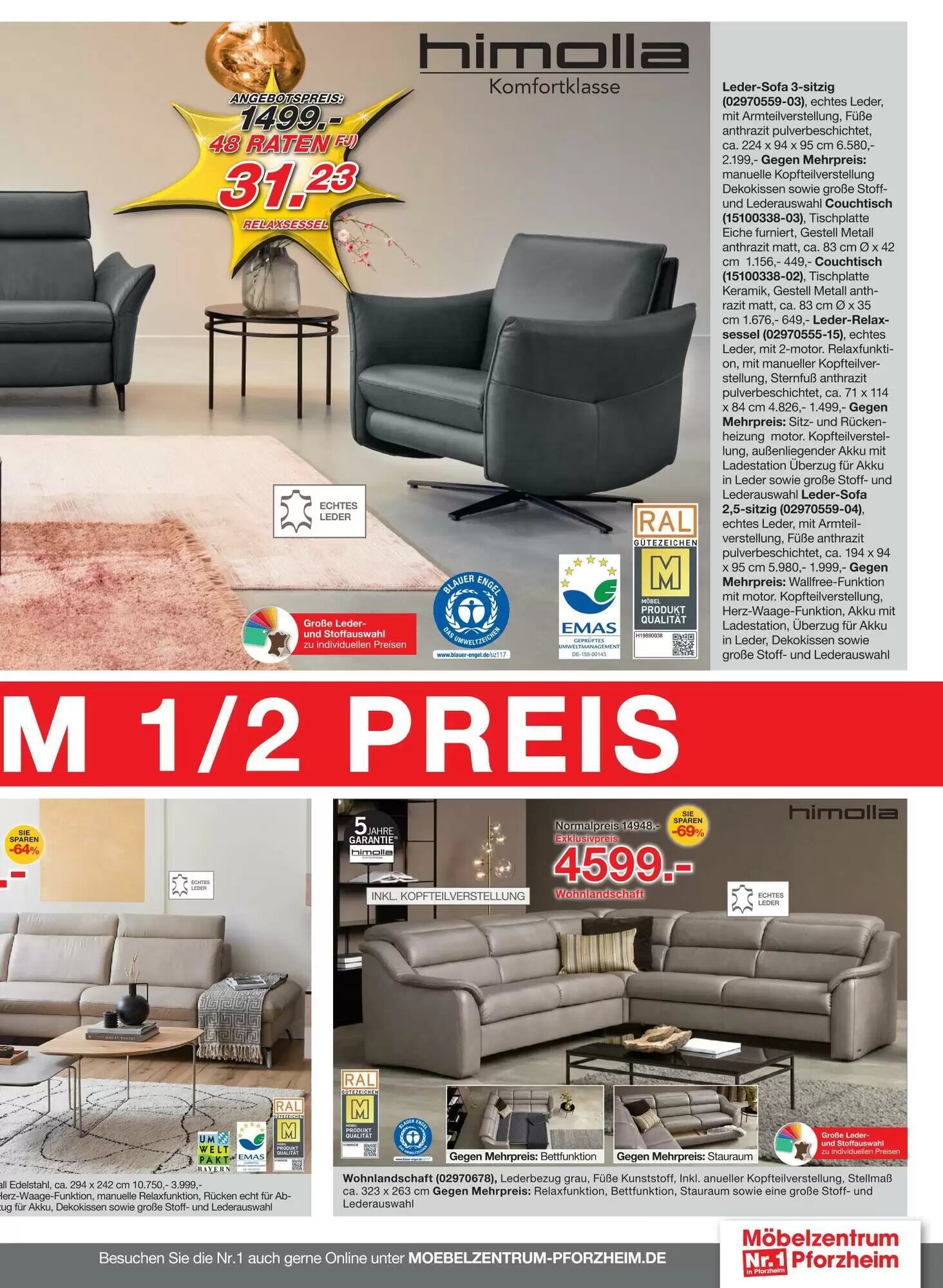 Möbelzentrum Pforzheim Prospekt (ab 11.07.2026) zum Blättern - Seite 29