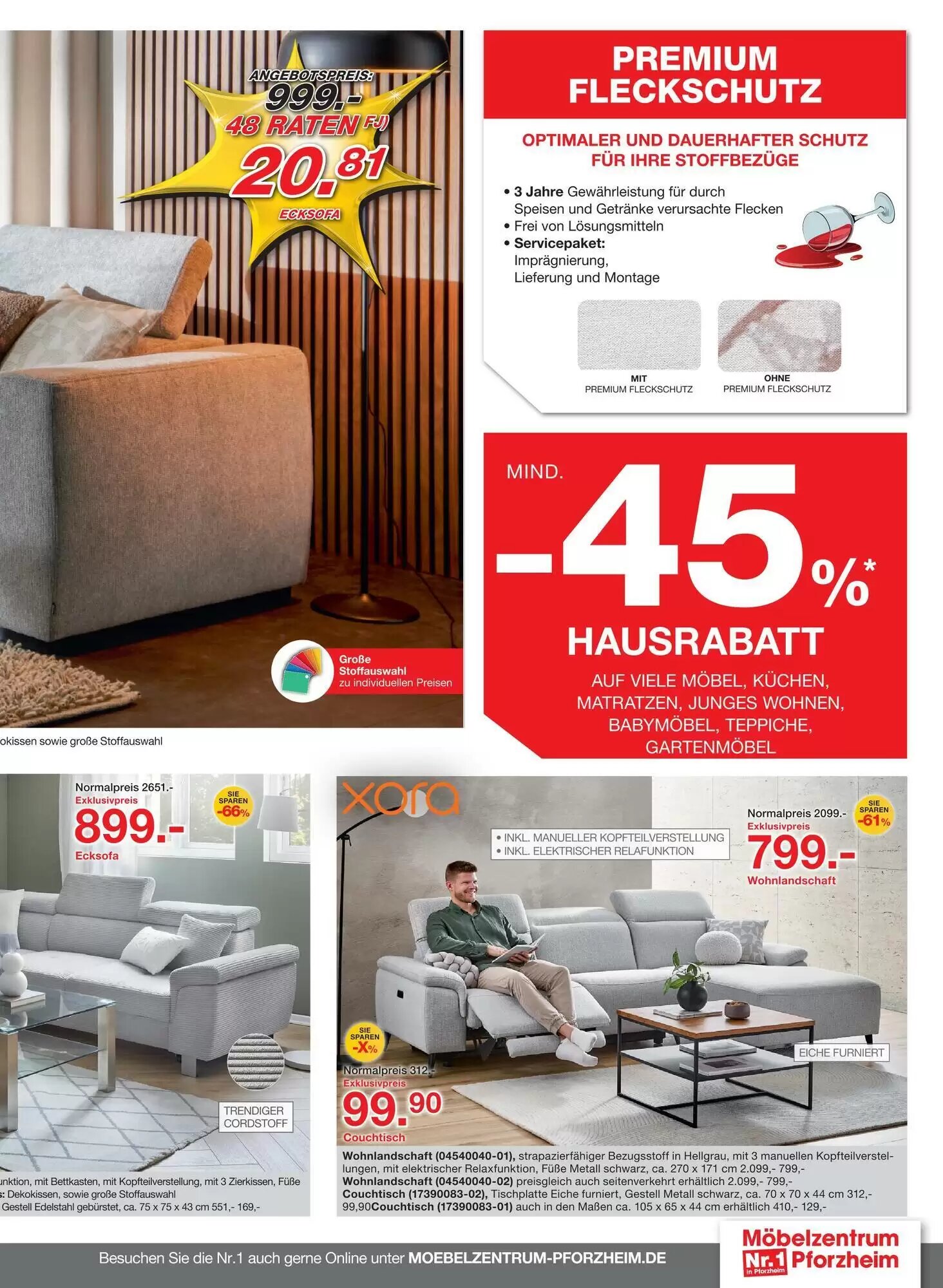 Möbelzentrum Pforzheim Prospekt (ab 11.07.2026) zum Blättern - Seite 3