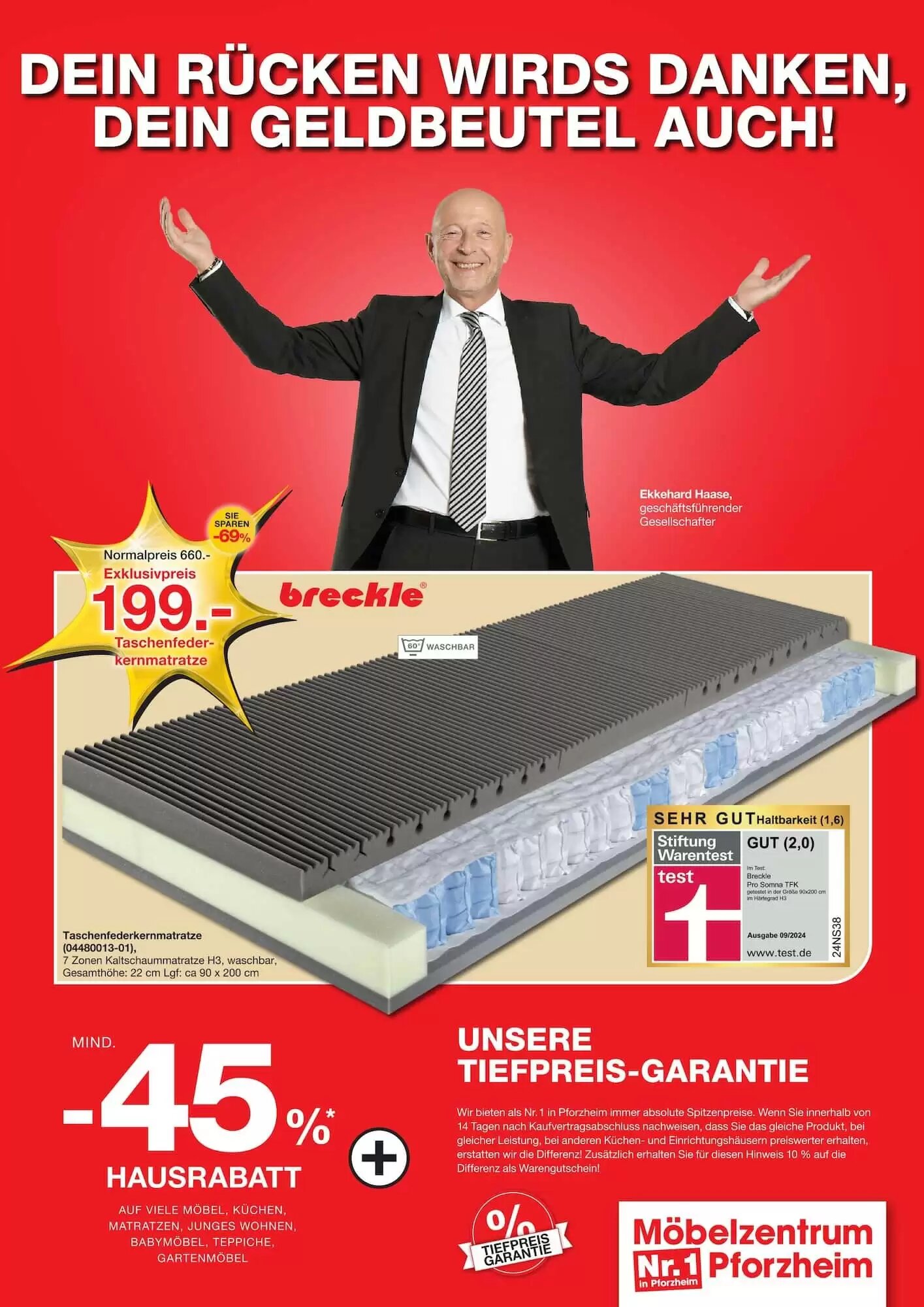 Möbelzentrum Pforzheim Prospekt (ab 11.07.2026) zum Blättern - Seite 1