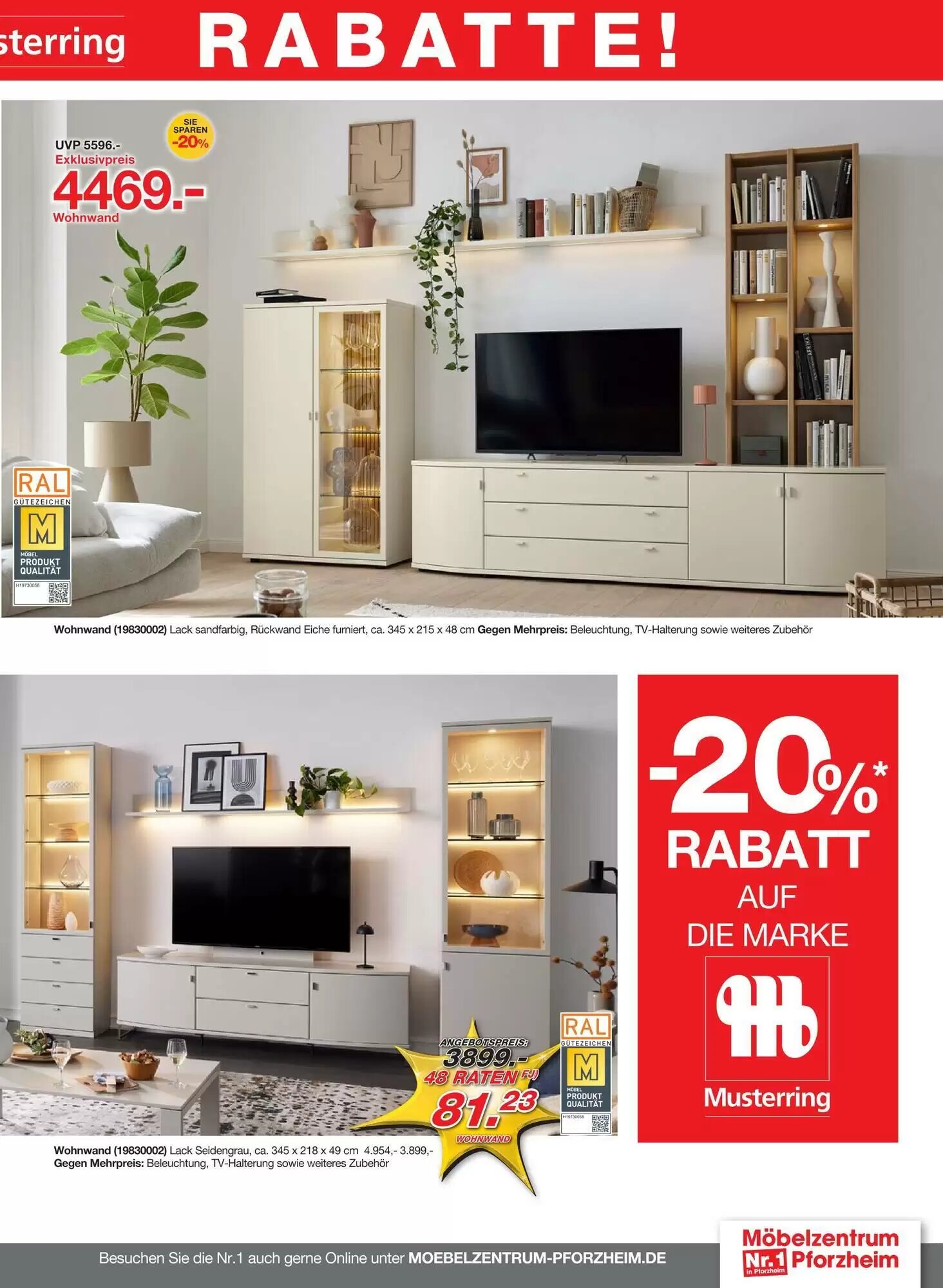 Möbelzentrum Pforzheim Prospekt (ab 11.07.2026) zum Blättern - Seite 21