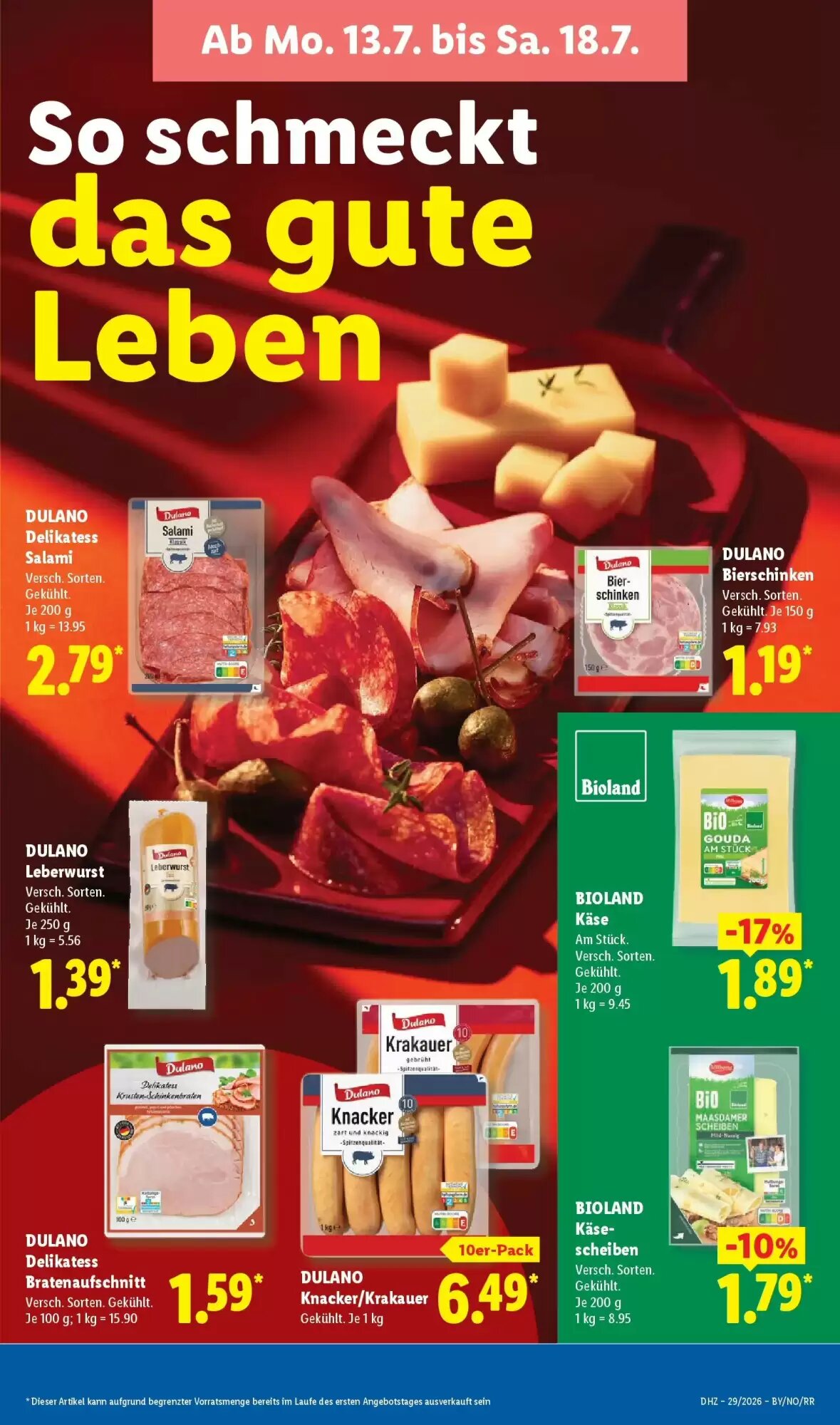 Lidl Prospekt (ab 12.07.2026) zum Blättern - Seite 17