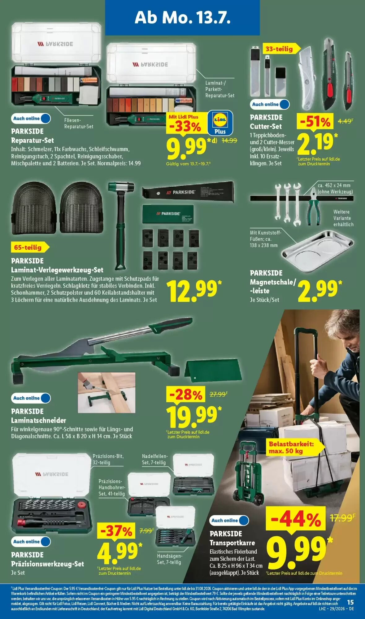 Lidl Prospekt (ab 12.07.2026) zum Blättern - Seite 31