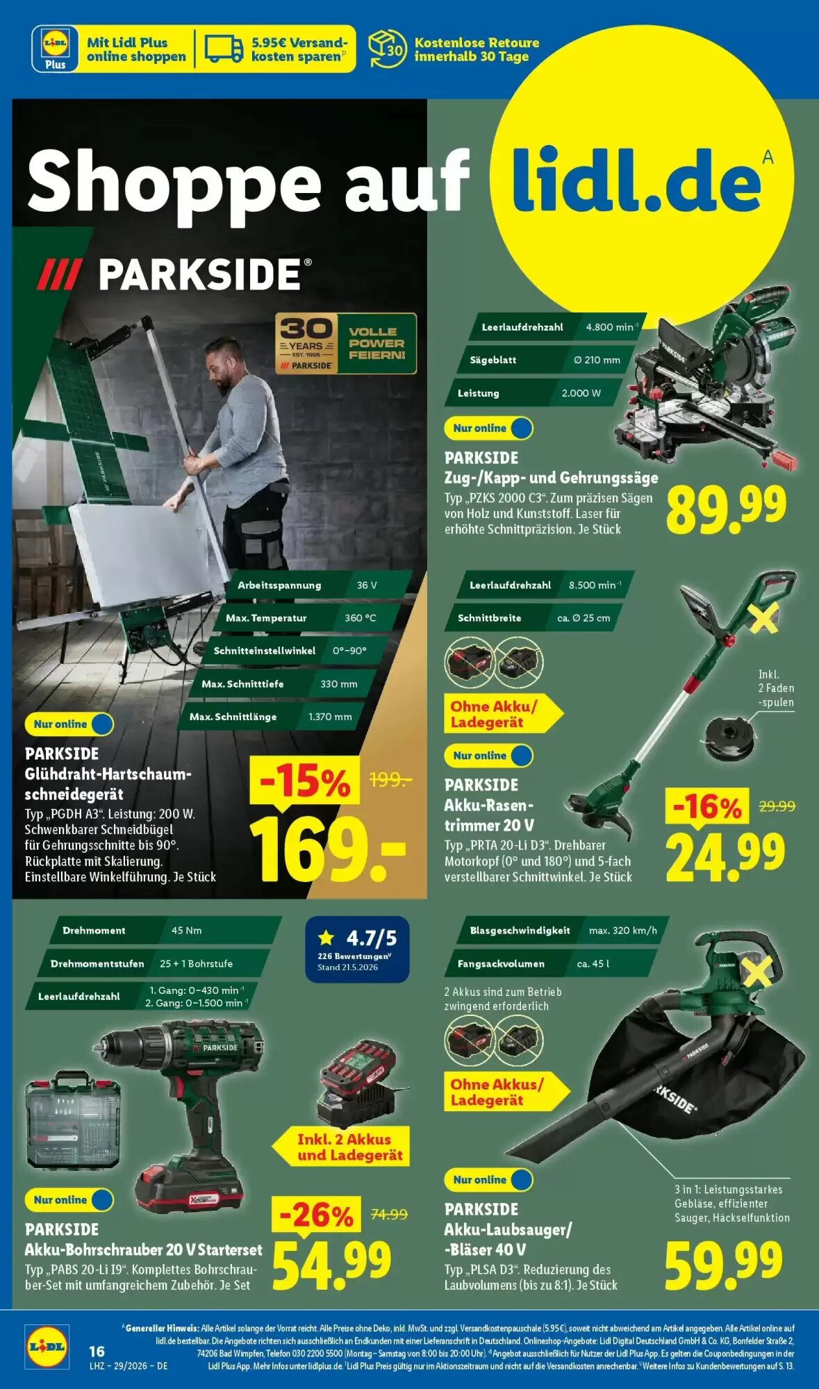 Lidl Prospekt (ab 12.07.2026) zum Blättern - Seite 32