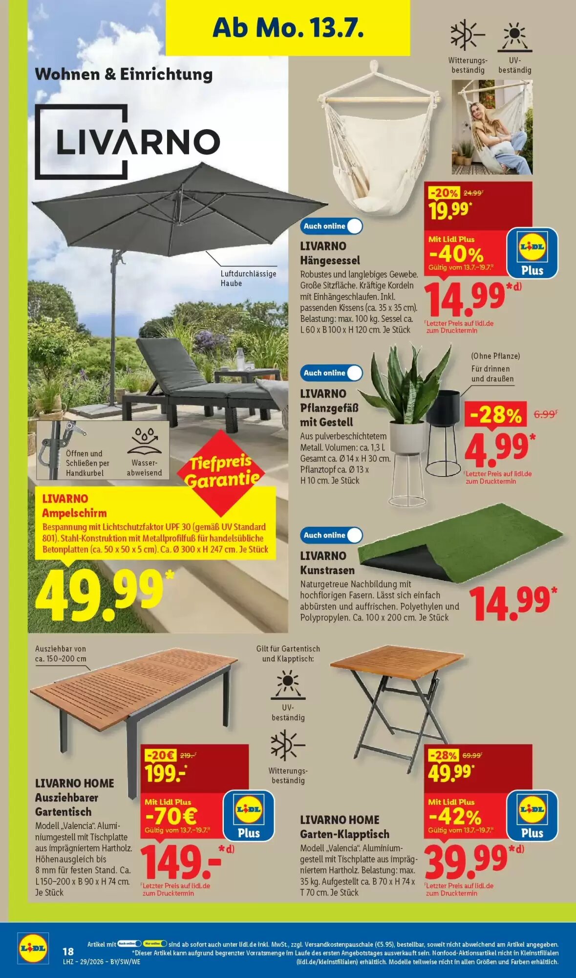 Lidl Prospekt (ab 12.07.2026) zum Blättern - Seite 36