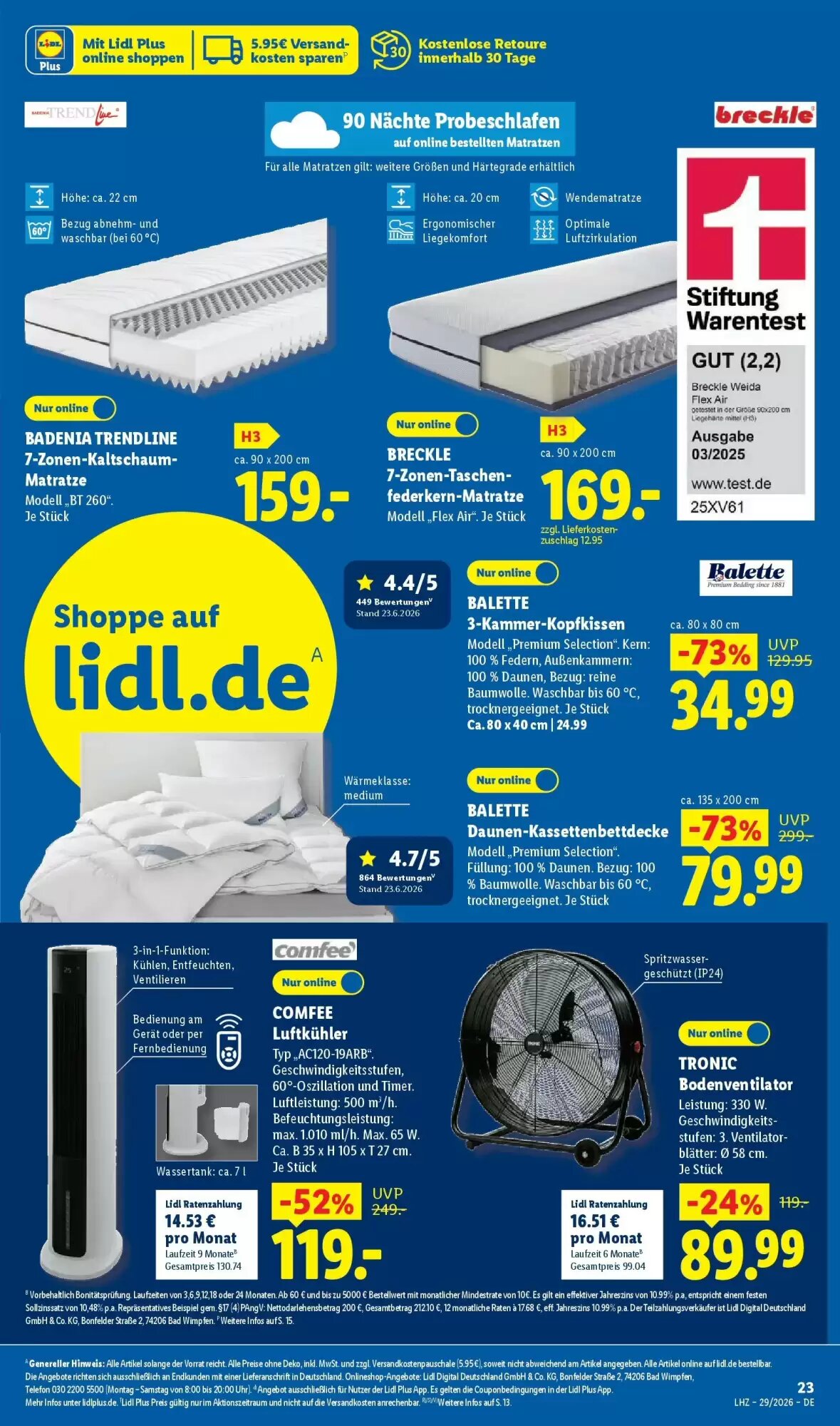Lidl Prospekt (ab 12.07.2026) zum Blättern - Seite 43