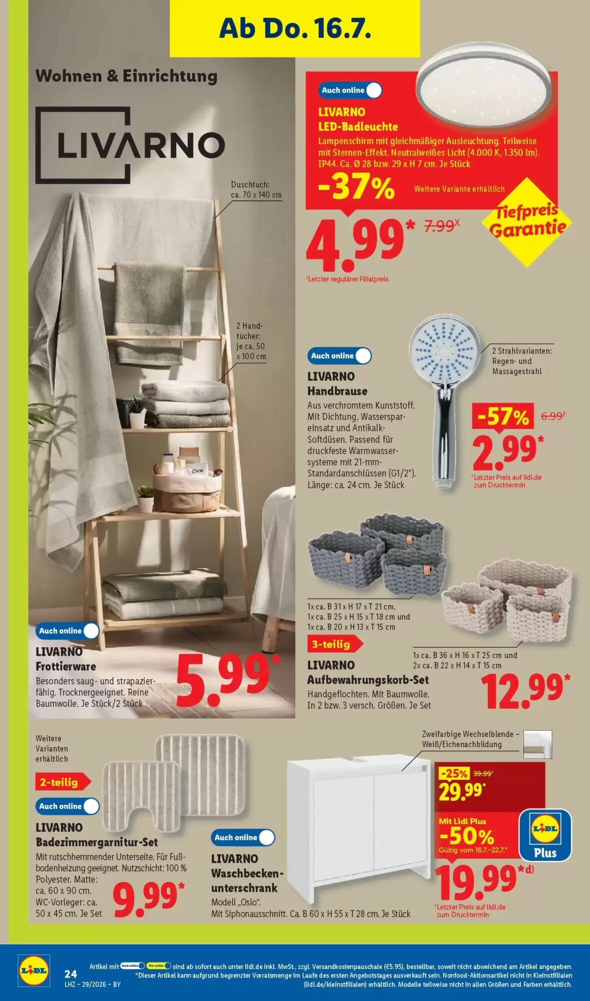Lidl Prospekt (ab 12.07.2026) zum Blättern - Seite 46