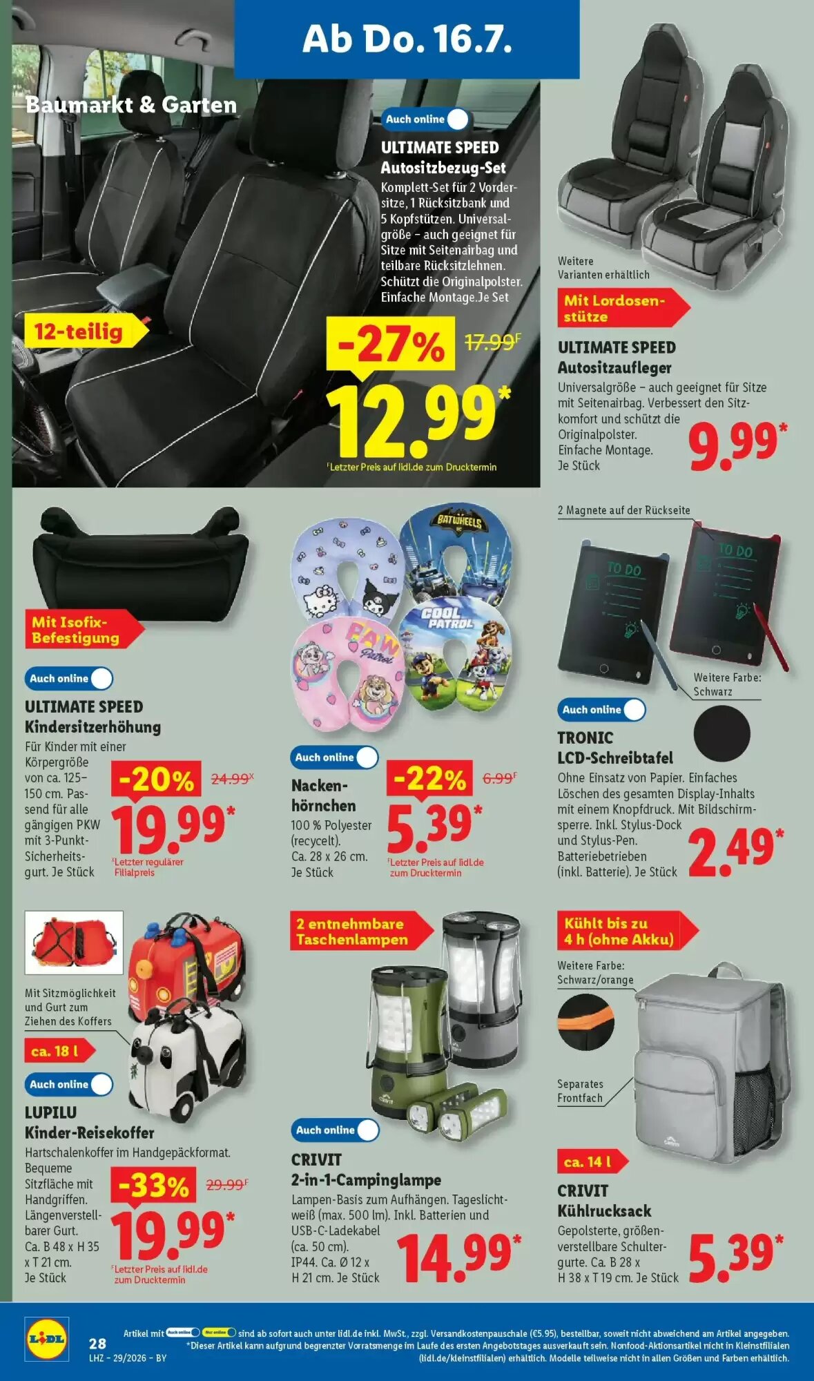 Lidl Prospekt (ab 12.07.2026) zum Blättern - Seite 50