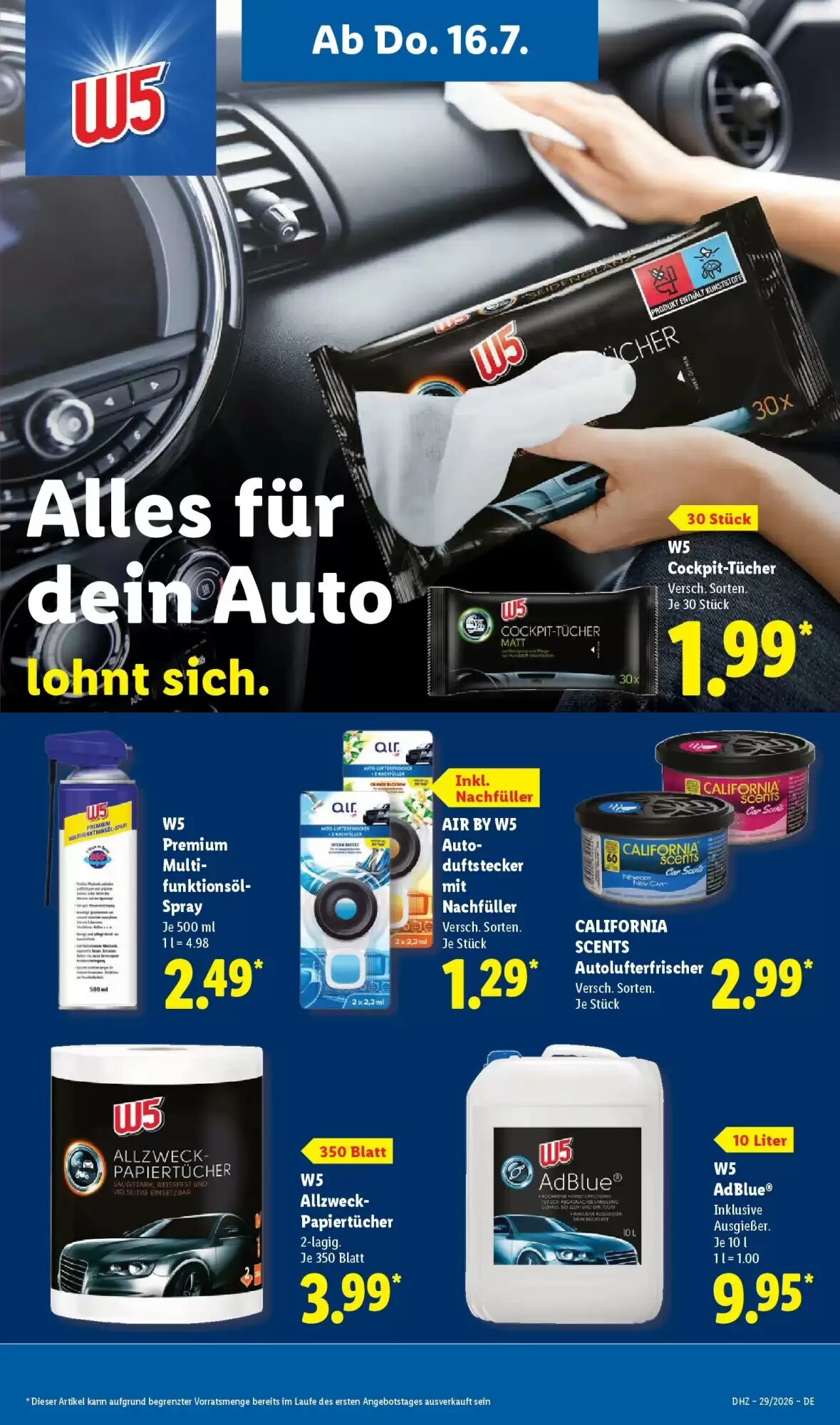 Lidl Prospekt (ab 12.07.2026) zum Blättern - Seite 51