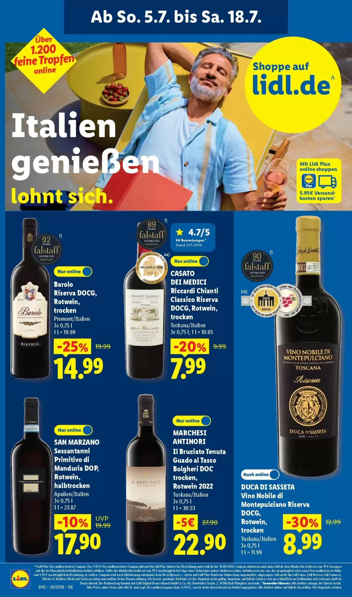 Lidl Prospekt (ab 12.07.2026) zum Blättern - Seite 62