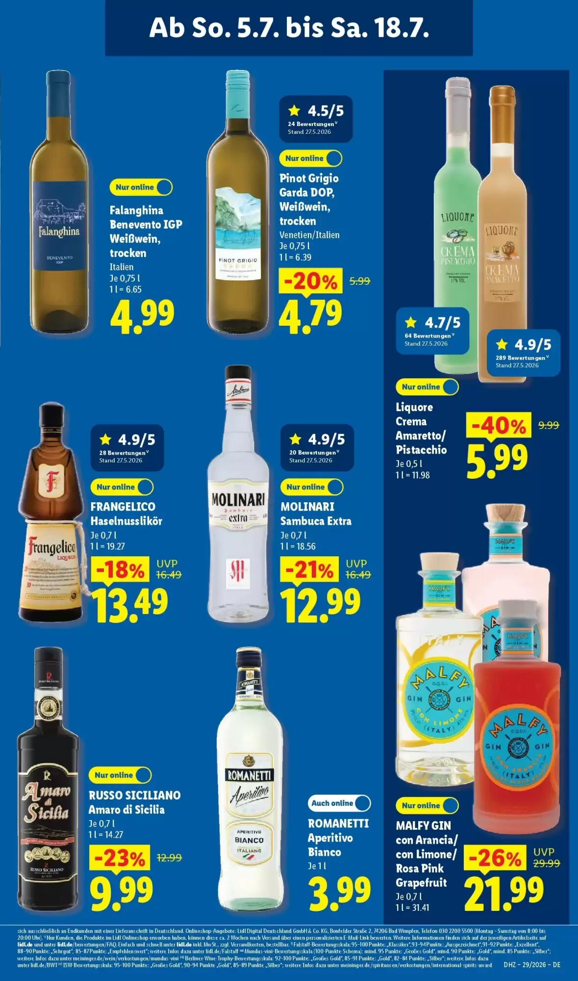 Lidl Prospekt (ab 12.07.2026) zum Blättern - Seite 63