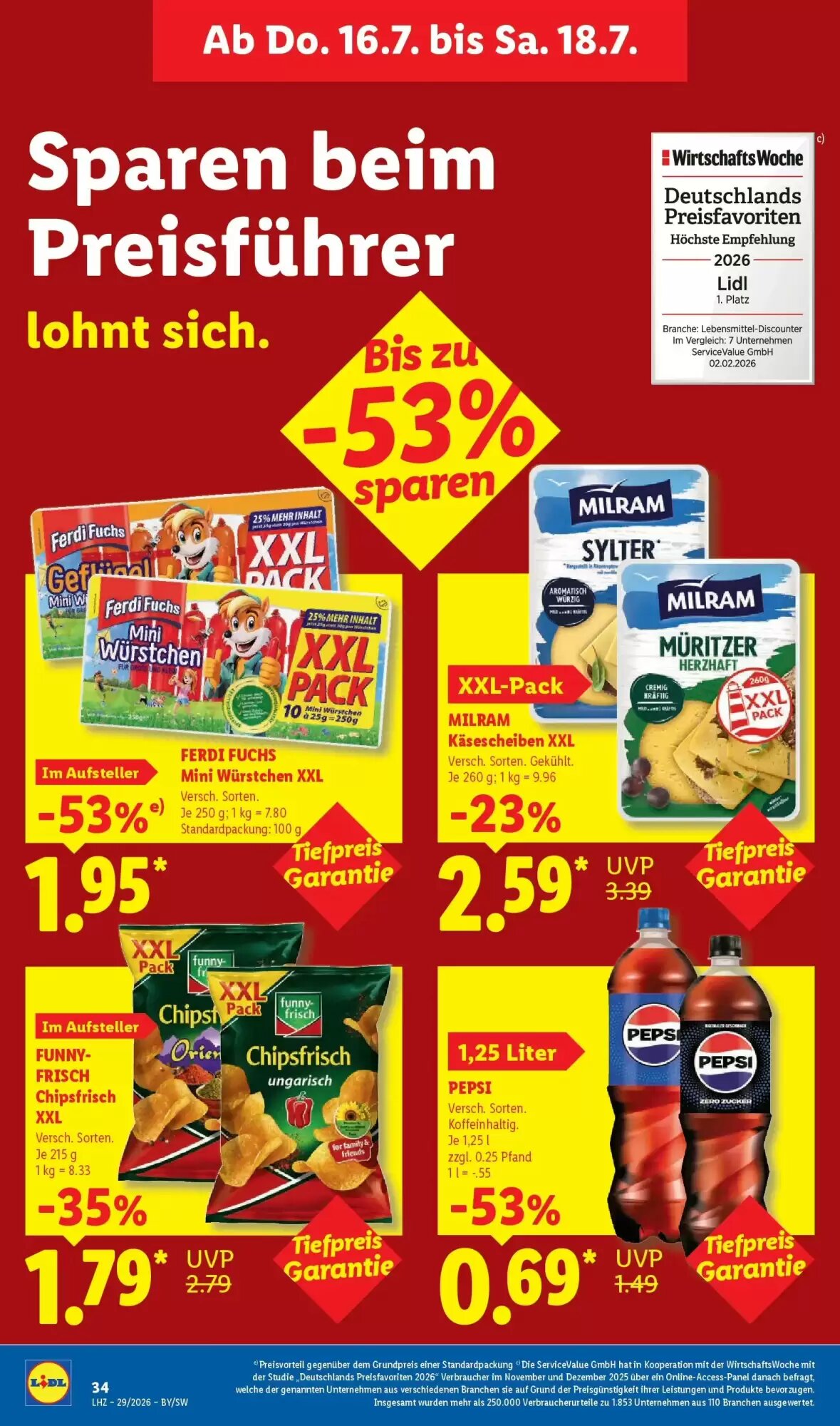 Lidl Prospekt (ab 12.07.2026) zum Blättern - Seite 68