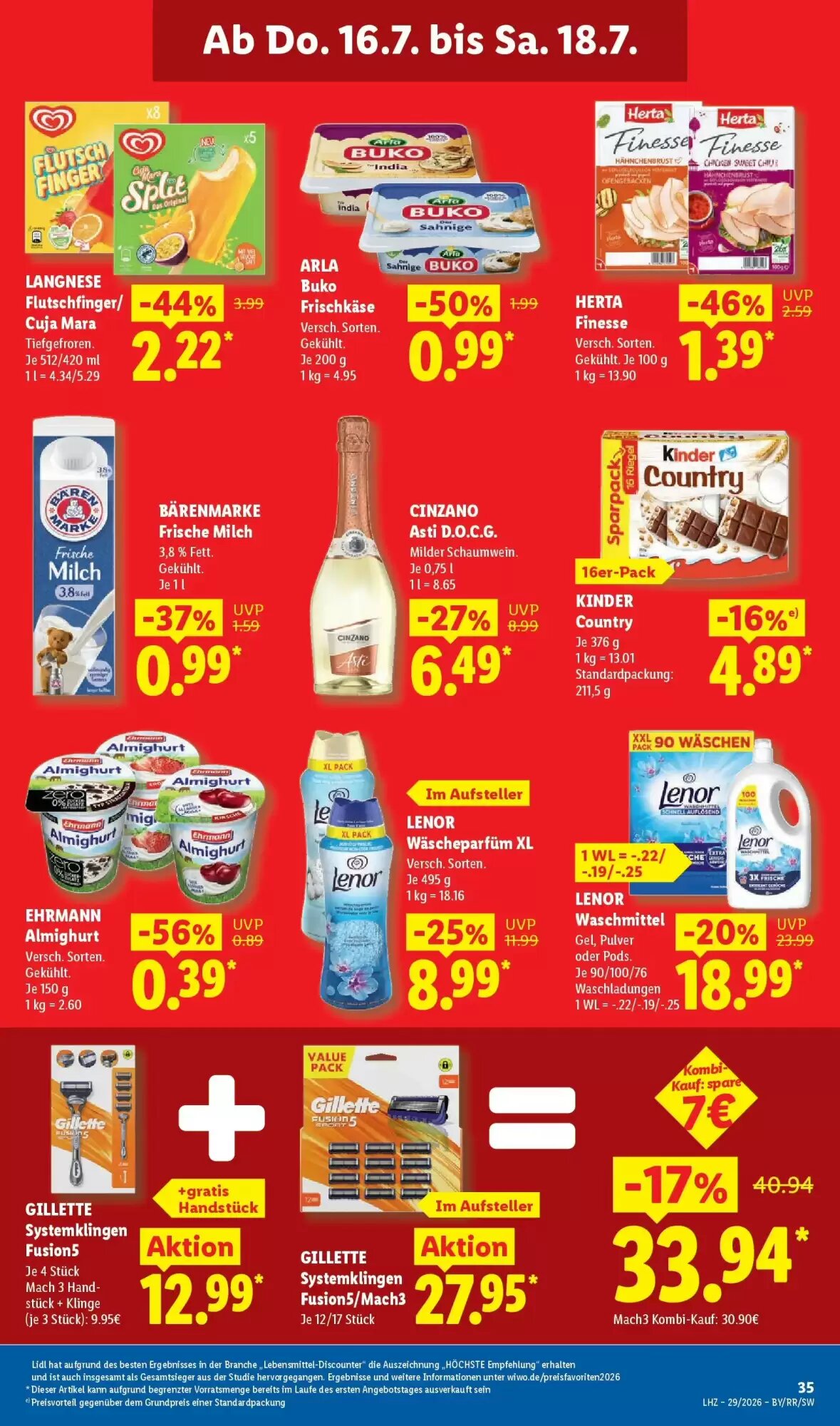 Lidl Prospekt (ab 12.07.2026) zum Blättern - Seite 69