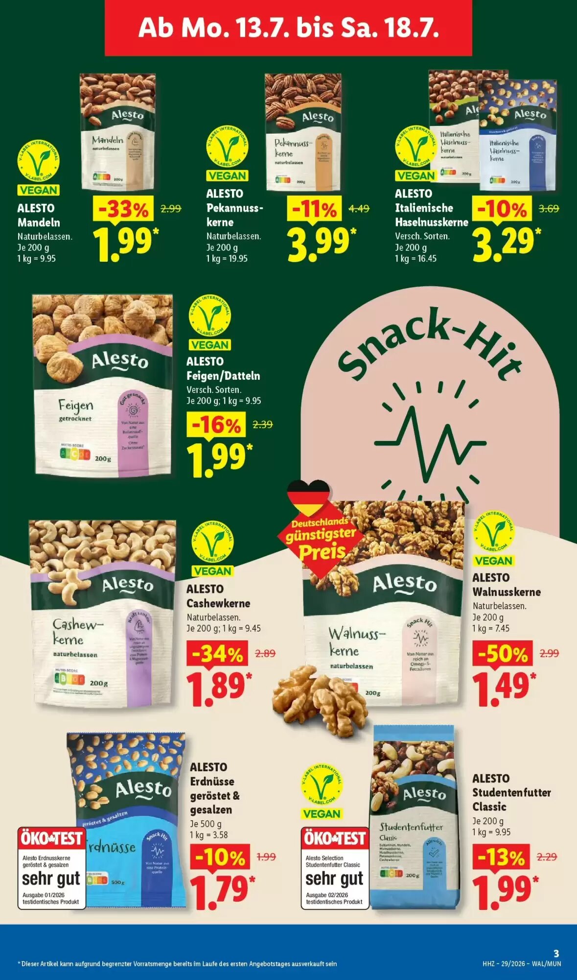 Lidl Prospekt (ab 12.07.2026) zum Blättern - Seite 7