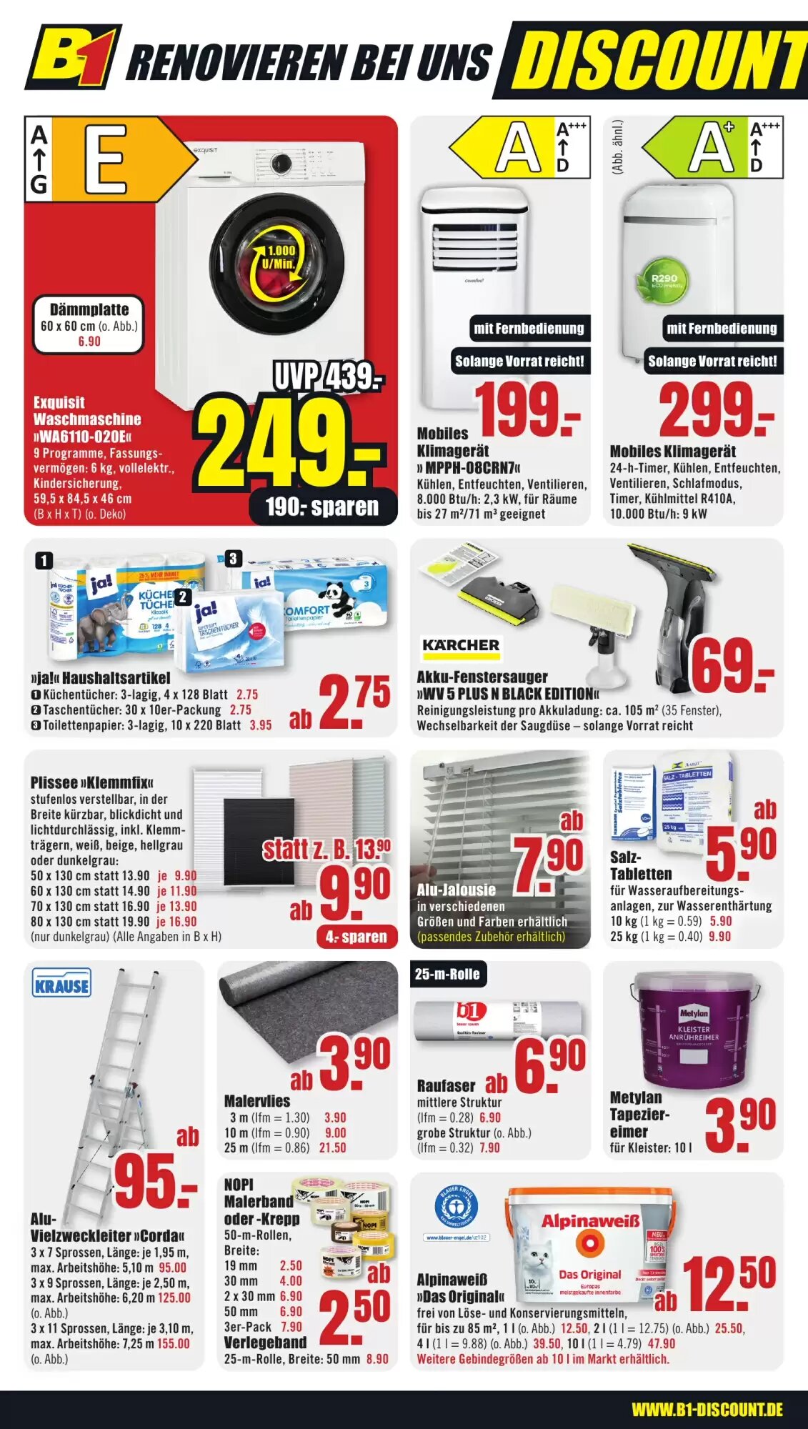 B1 Discount Baumarkt Prospekt (ab 12.07.2026) zum Blättern - Seite 6