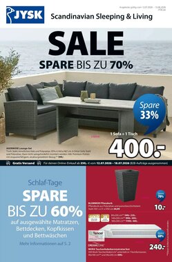 Jysk Prospekt (ab 12.07.2026) zum Blättern