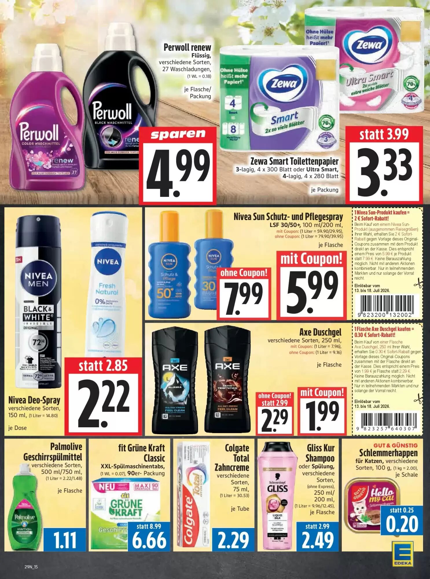 EDEKA Hahner Prospekt (ab 12.07.2026) zum Blättern - Seite 17