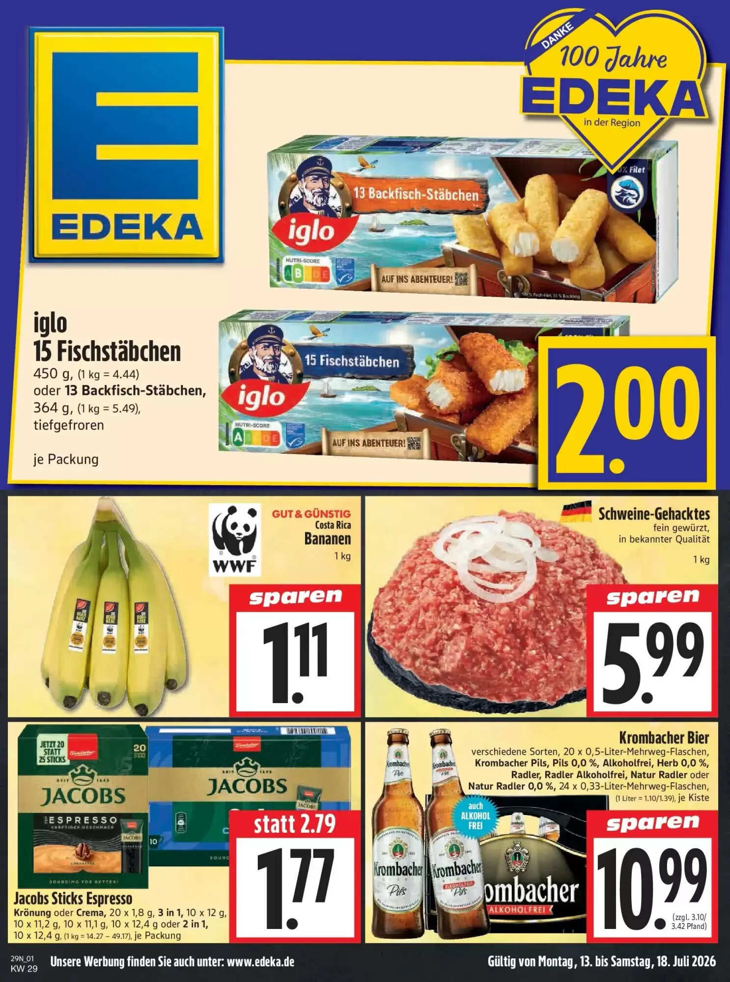 EDEKA Hahner Prospekt (ab 12.07.2026) zum Blättern - Seite 3