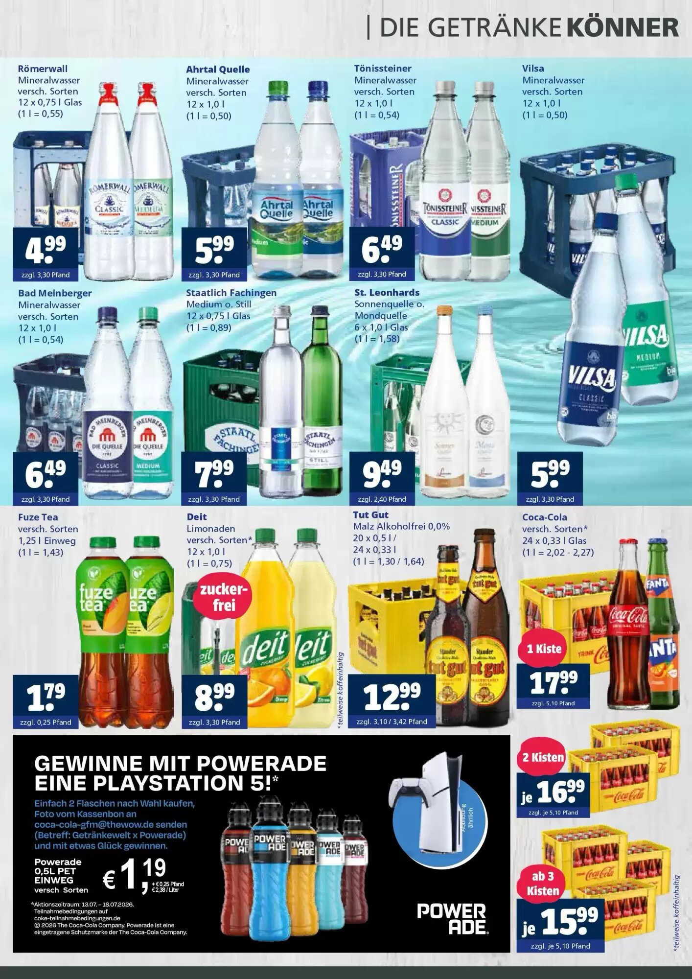 Getränkewelt Prospekt (ab 12.07.2026) zum Blättern - Seite 3