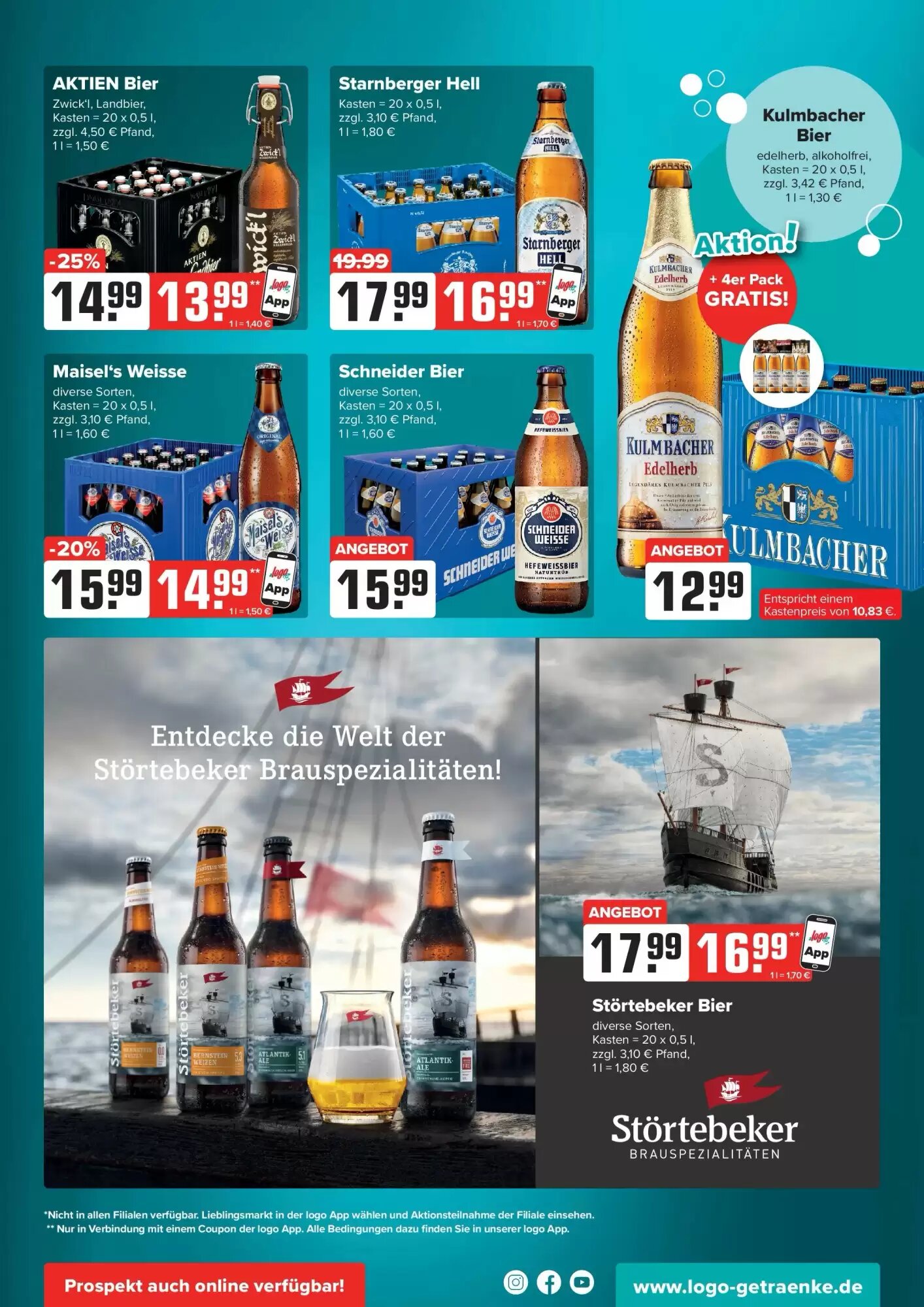 Logo Getränkemarkt Prospekt (ab 12.07.2026) zum Blättern - Seite 3