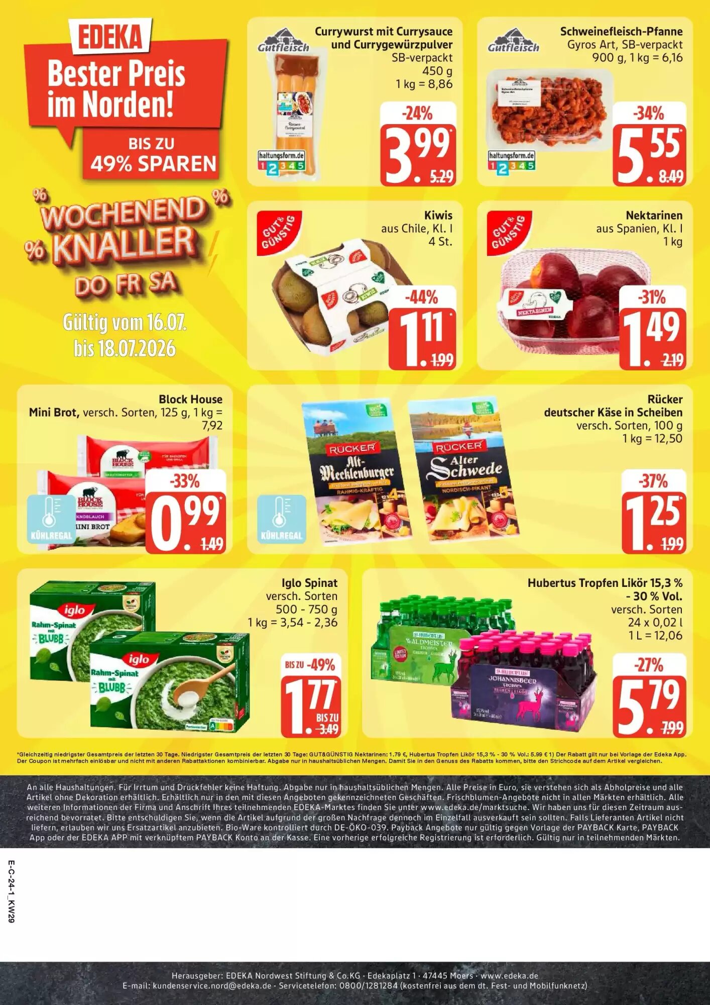 Edeka Prospekt (ab 12.07.2026) zum Blättern - Seite 31