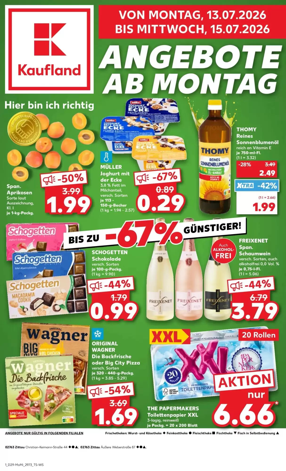 Kaufland Prospekt (ab 12.07.2026) zum Blättern - Seite 1