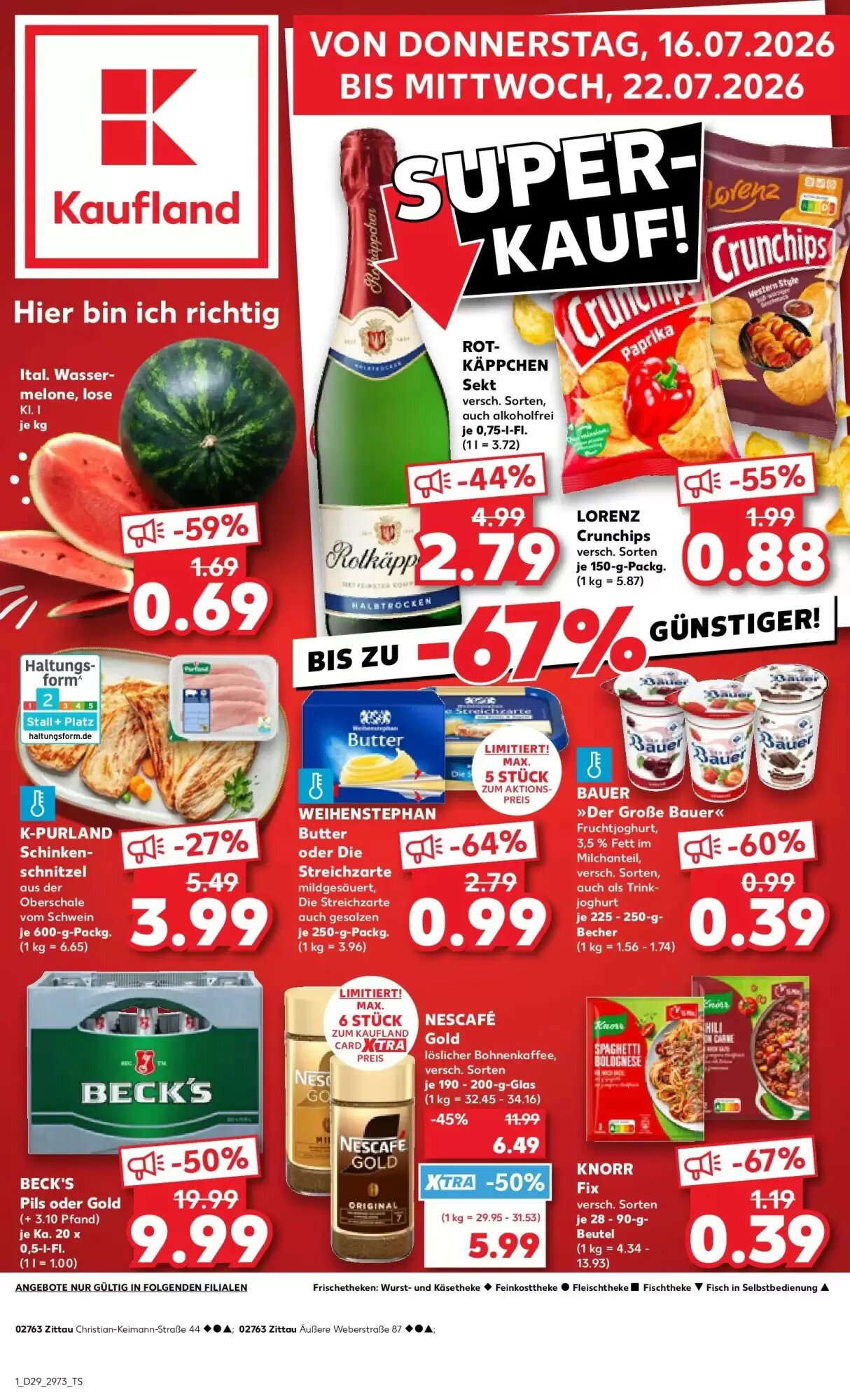 Kaufland Prospekt (ab 12.07.2026) zum Blättern - Seite 18
