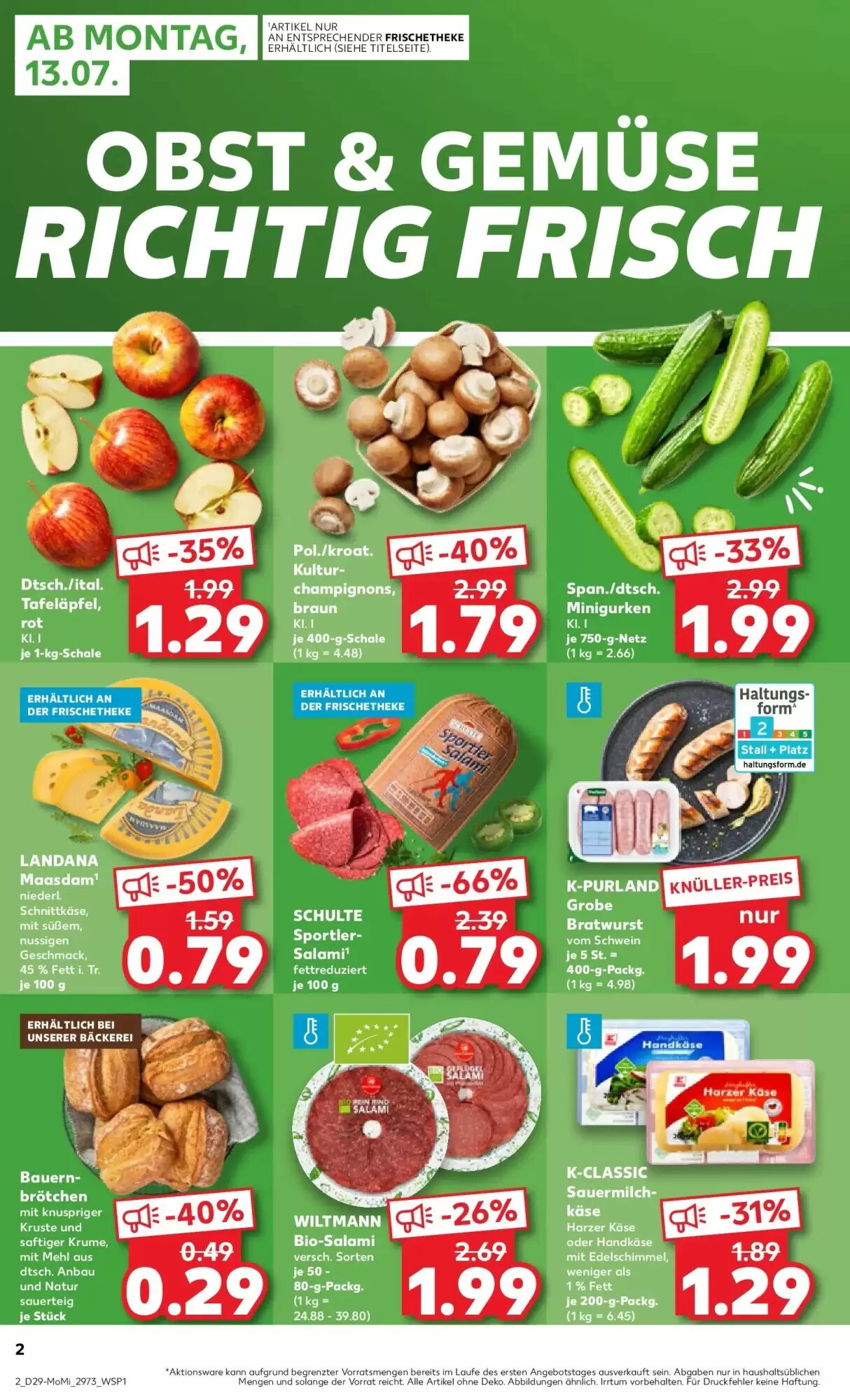 Kaufland Prospekt (ab 12.07.2026) zum Blättern - Seite 2