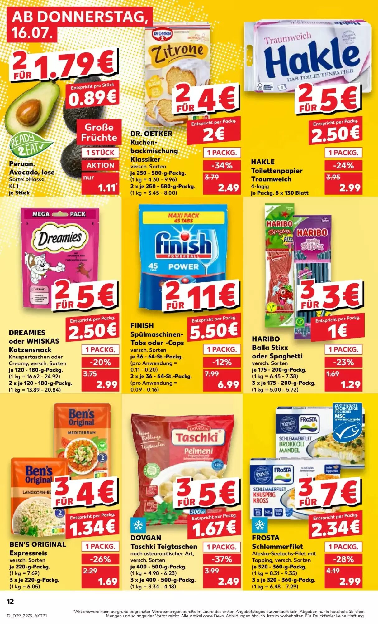 Kaufland Prospekt (ab 12.07.2026) zum Blättern - Seite 29