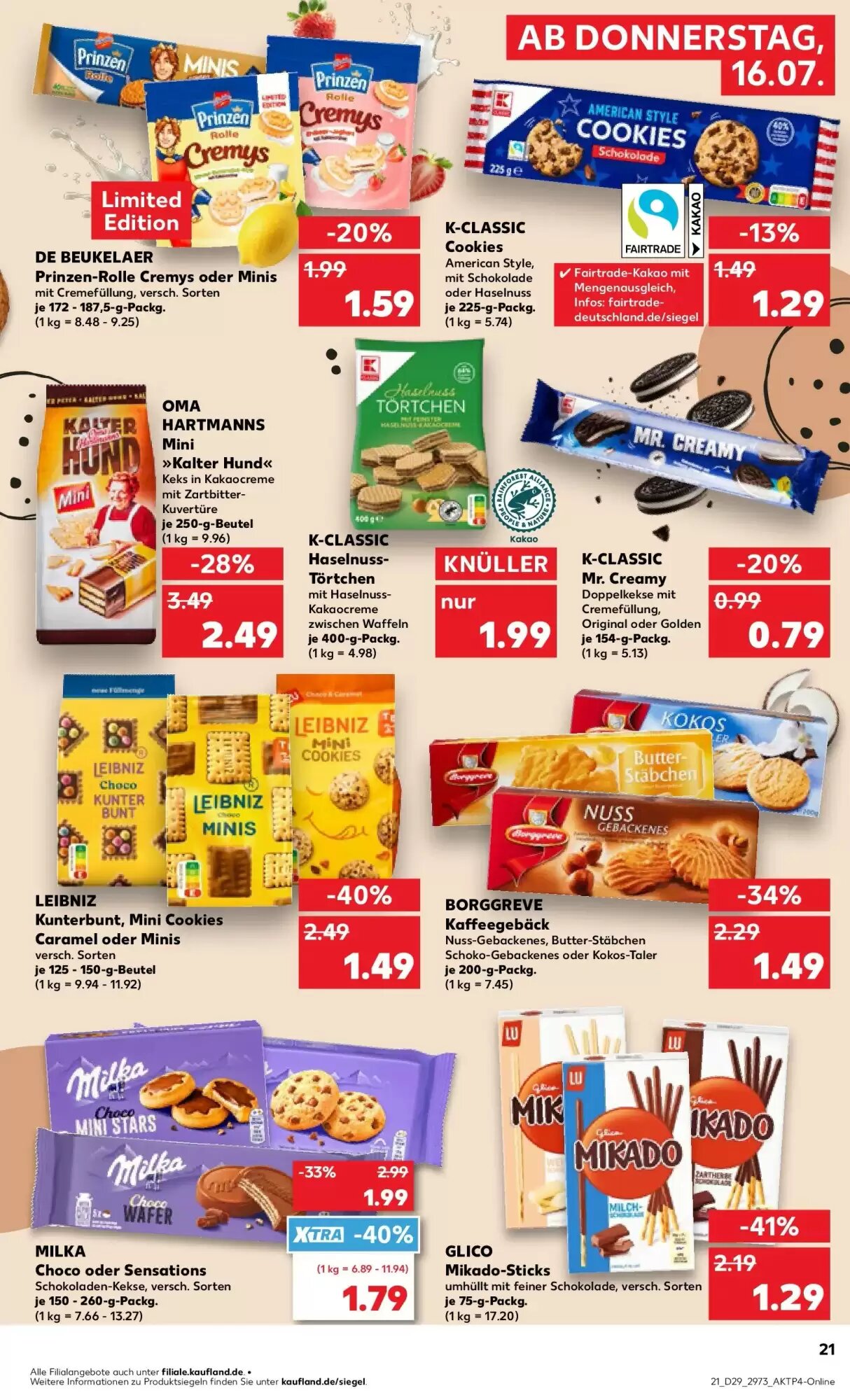 Kaufland Prospekt (ab 12.07.2026) zum Blättern - Seite 38