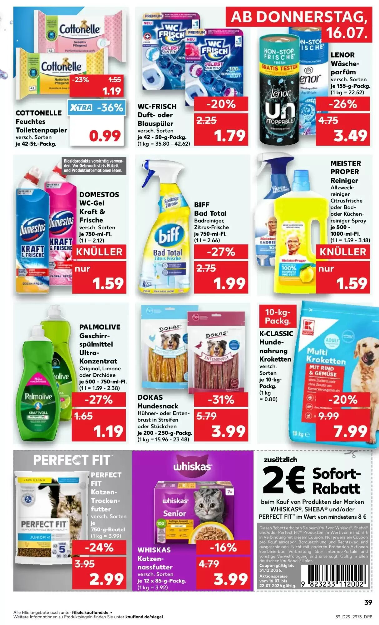 Kaufland Prospekt (ab 12.07.2026) zum Blättern - Seite 56