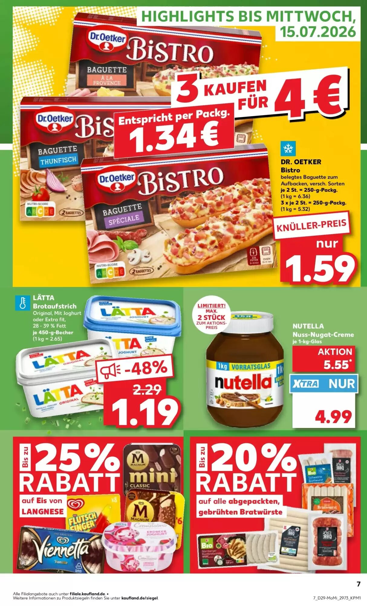 Kaufland Prospekt (ab 12.07.2026) zum Blättern - Seite 7