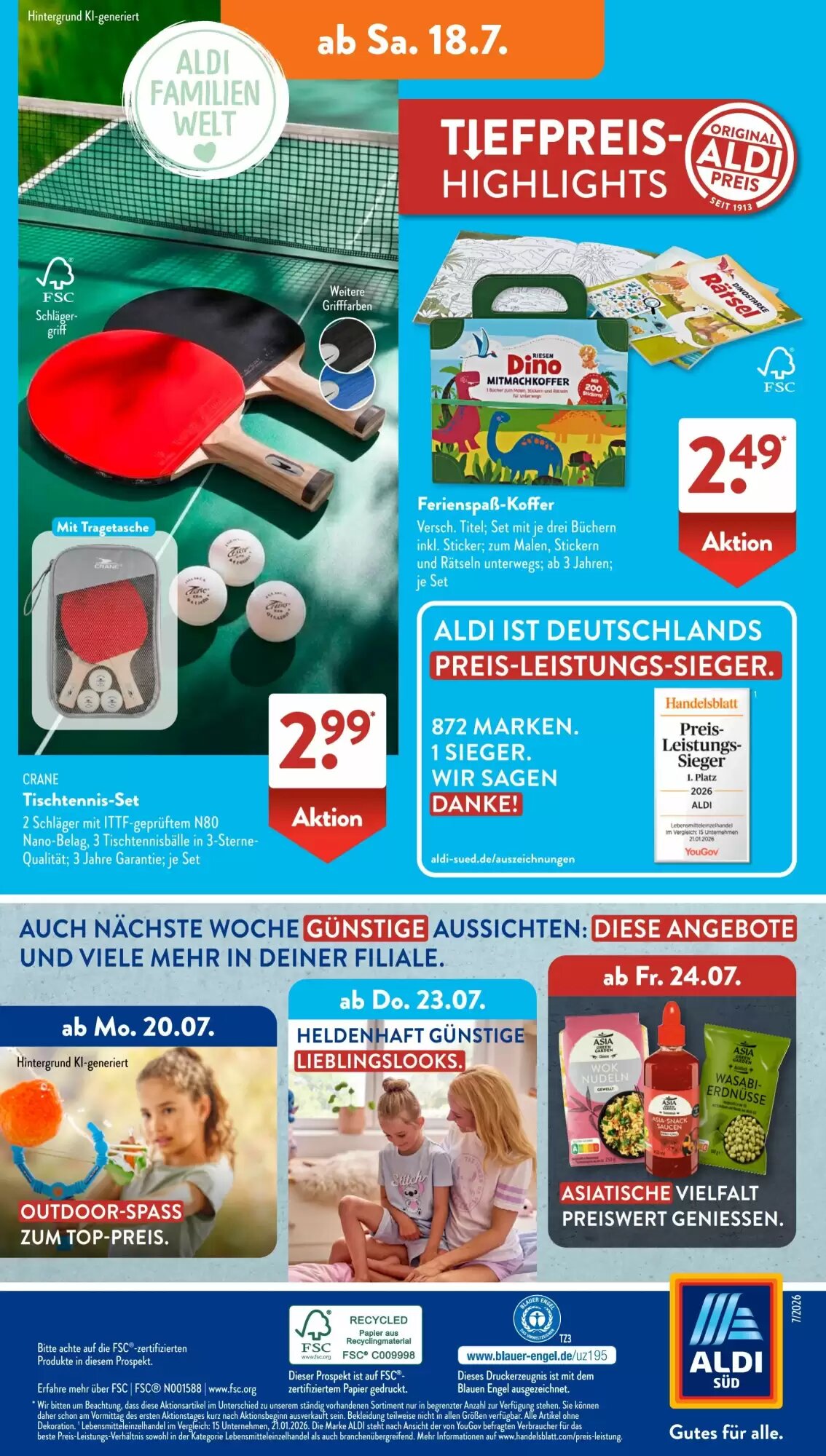 Aldi Süd Prospekt (ab 13.07.2026) zum Blättern - Seite 17