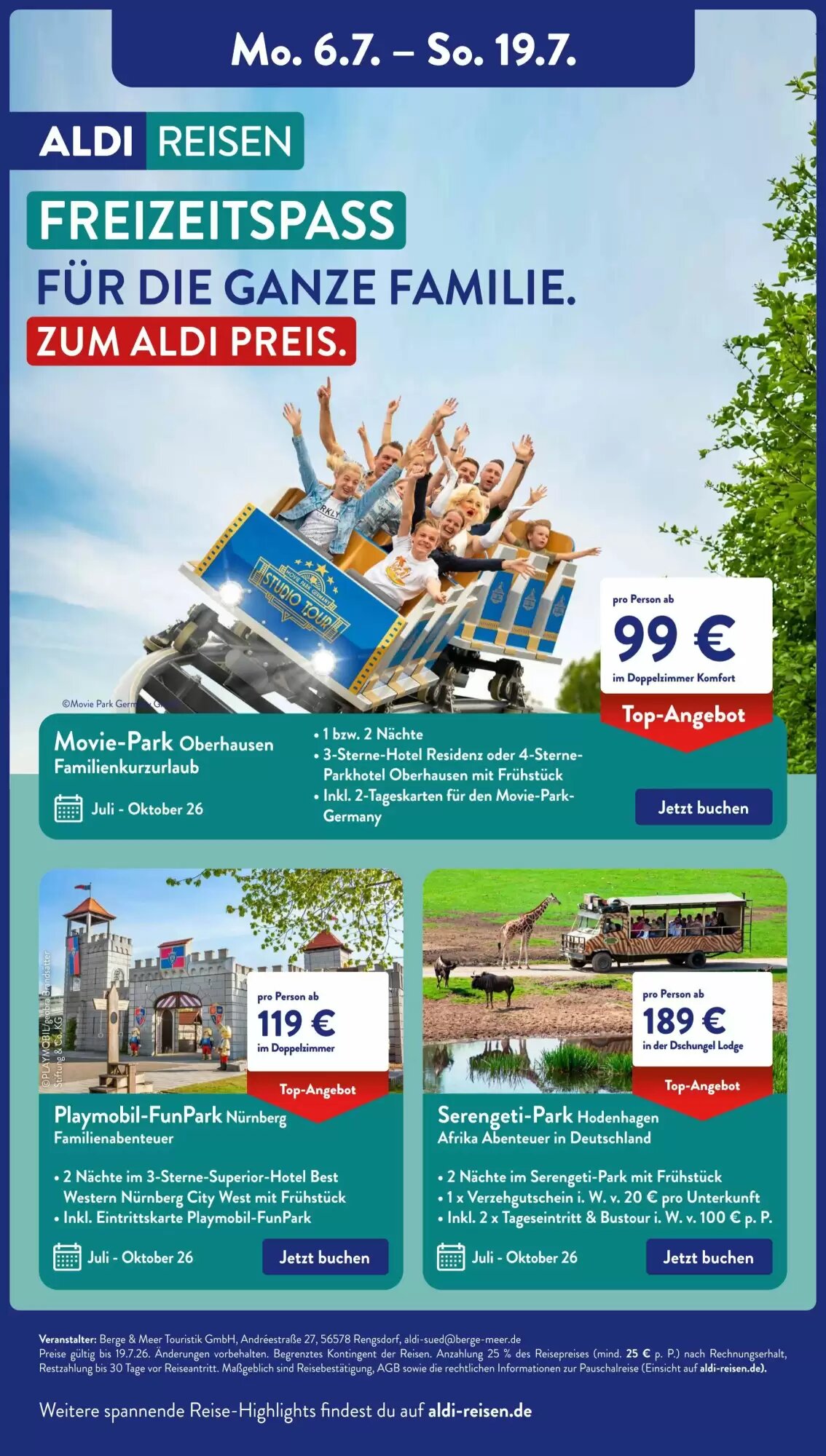 Aldi Süd Prospekt (ab 13.07.2026) zum Blättern - Seite 20