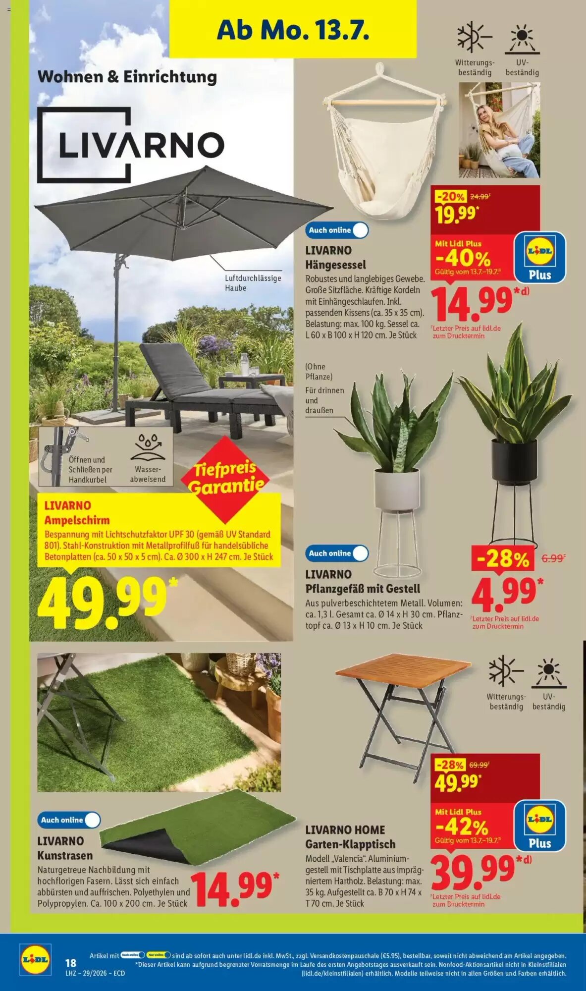 Lidl Prospekt (ab 13.07.2026) zum Blättern - Seite 14