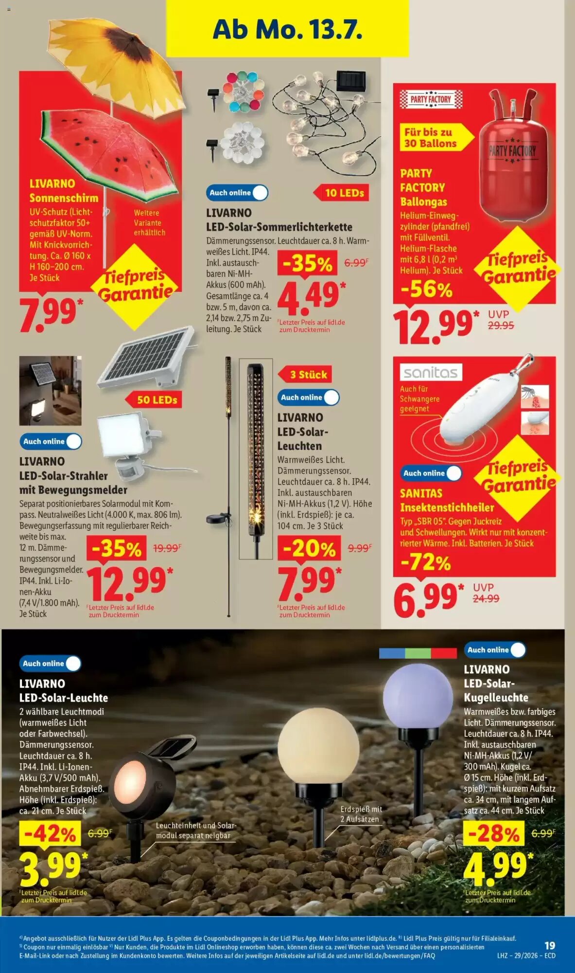Lidl Prospekt (ab 13.07.2026) zum Blättern - Seite 15