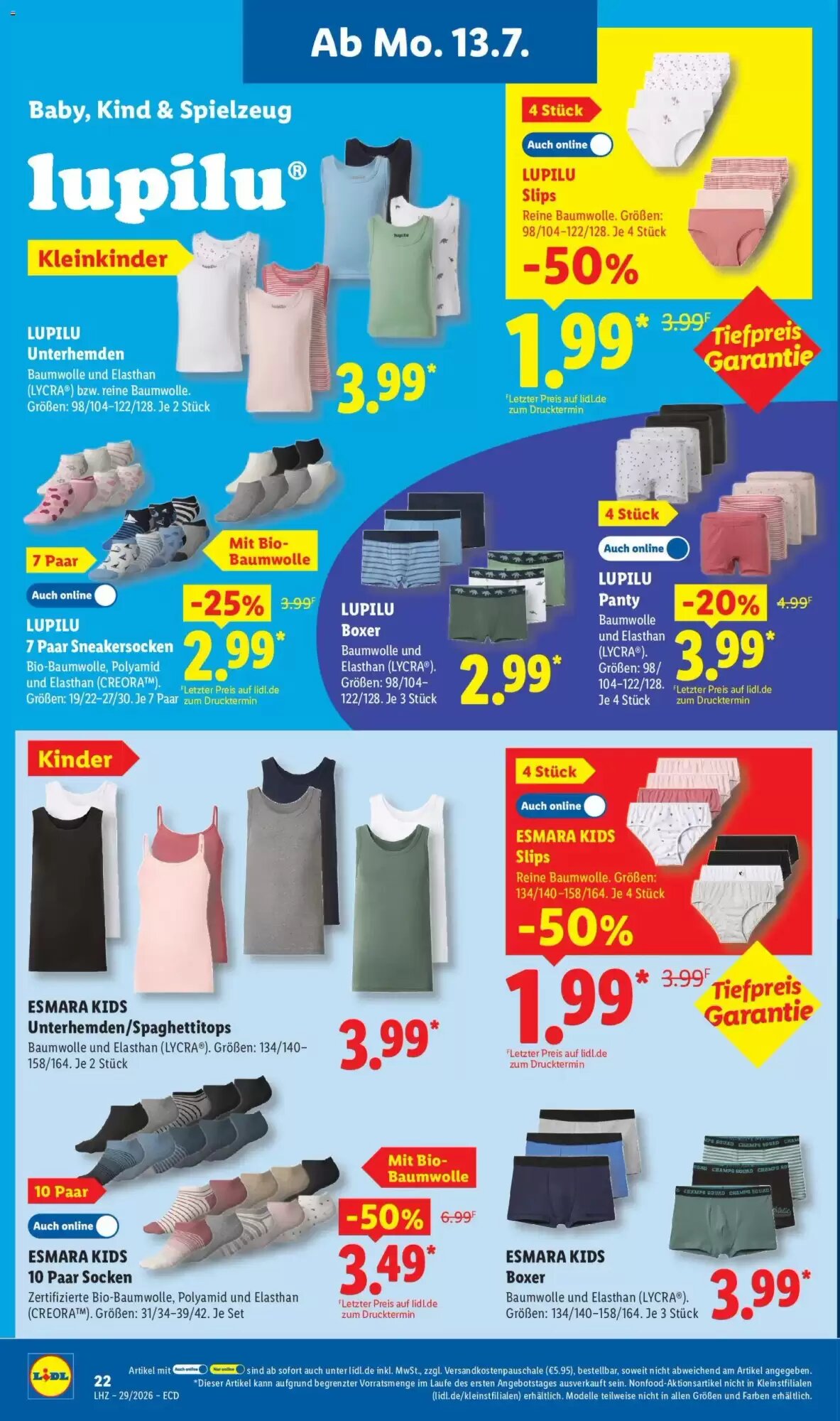 Lidl Prospekt (ab 13.07.2026) zum Blättern - Seite 20