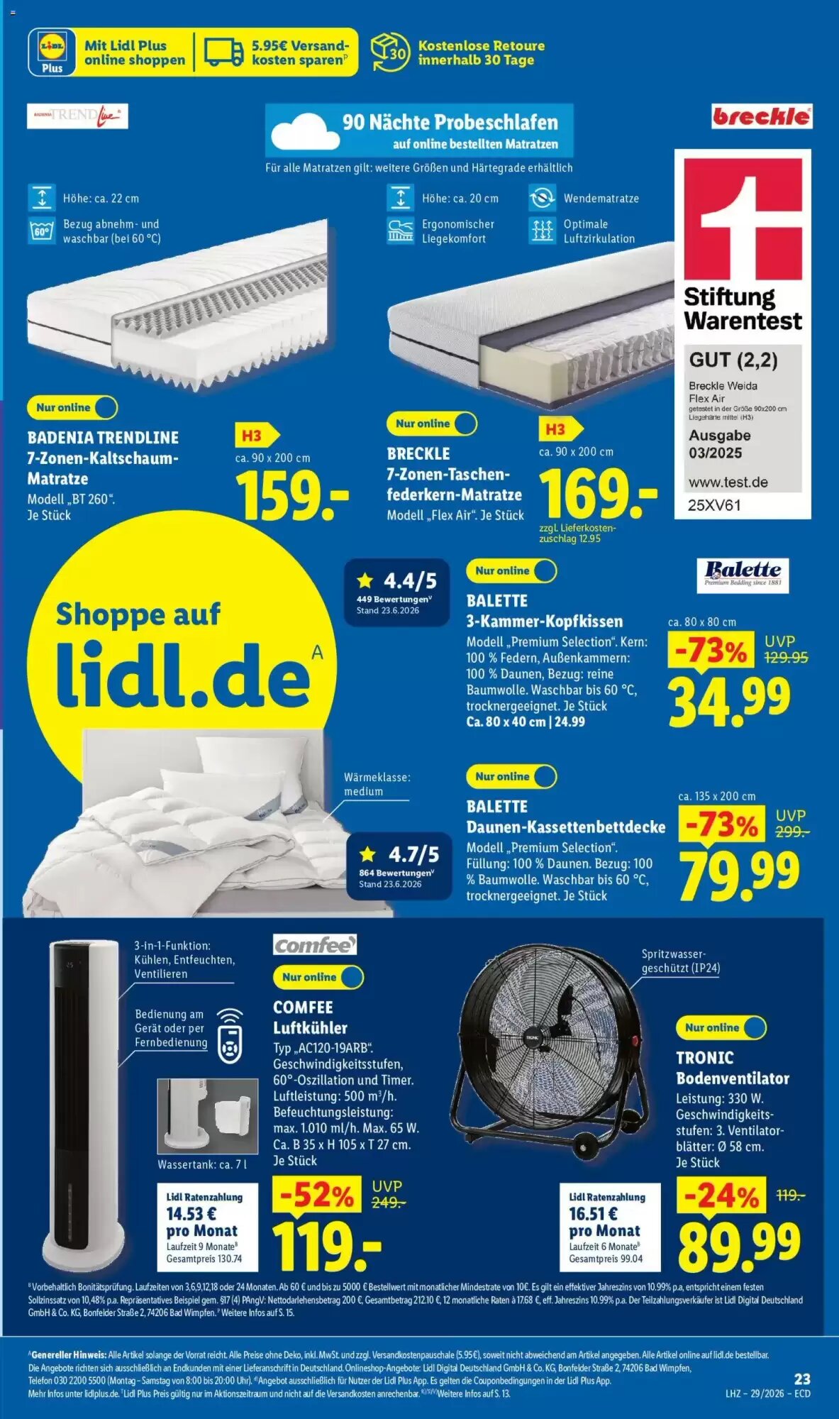 Lidl Prospekt (ab 13.07.2026) zum Blättern - Seite 21