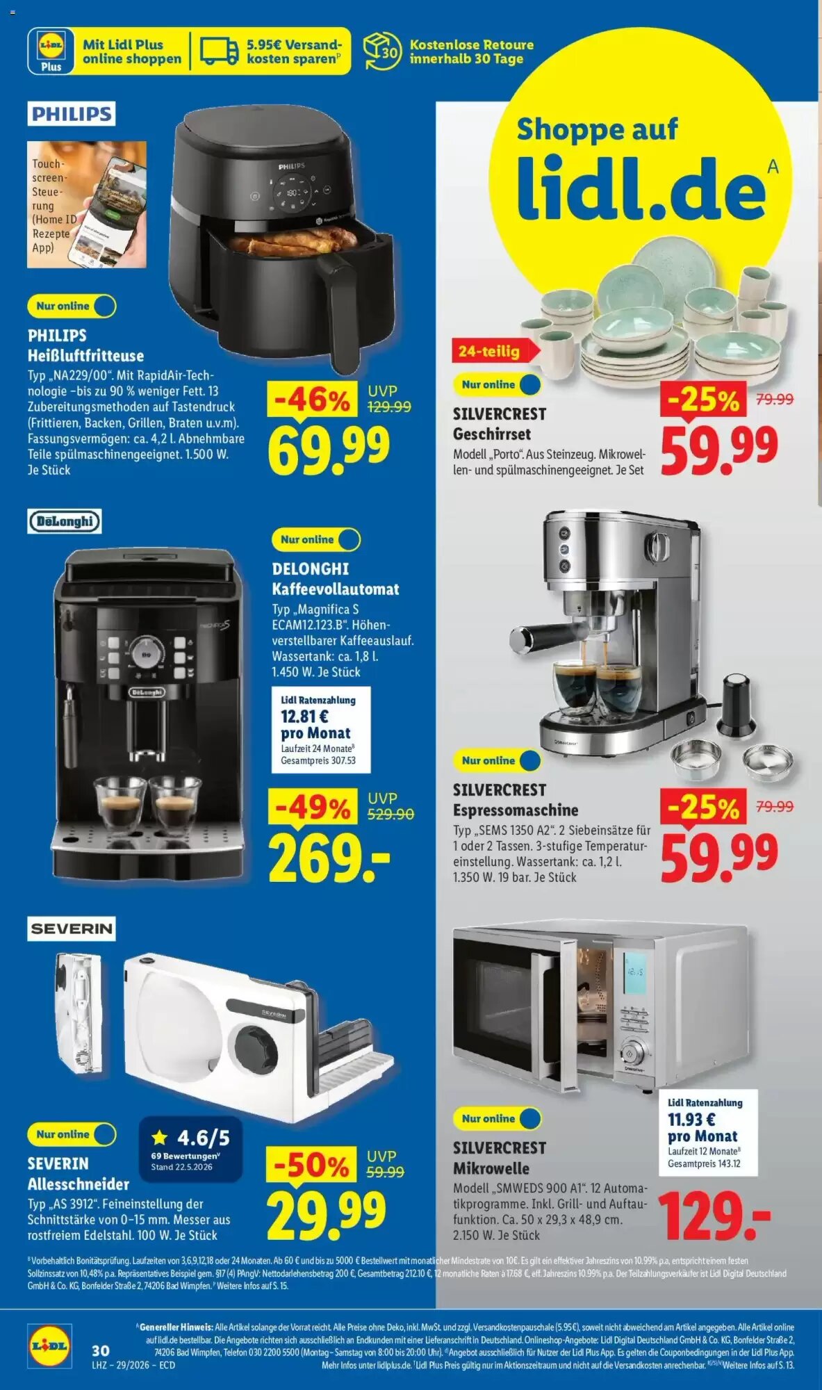Lidl Prospekt (ab 13.07.2026) zum Blättern - Seite 30