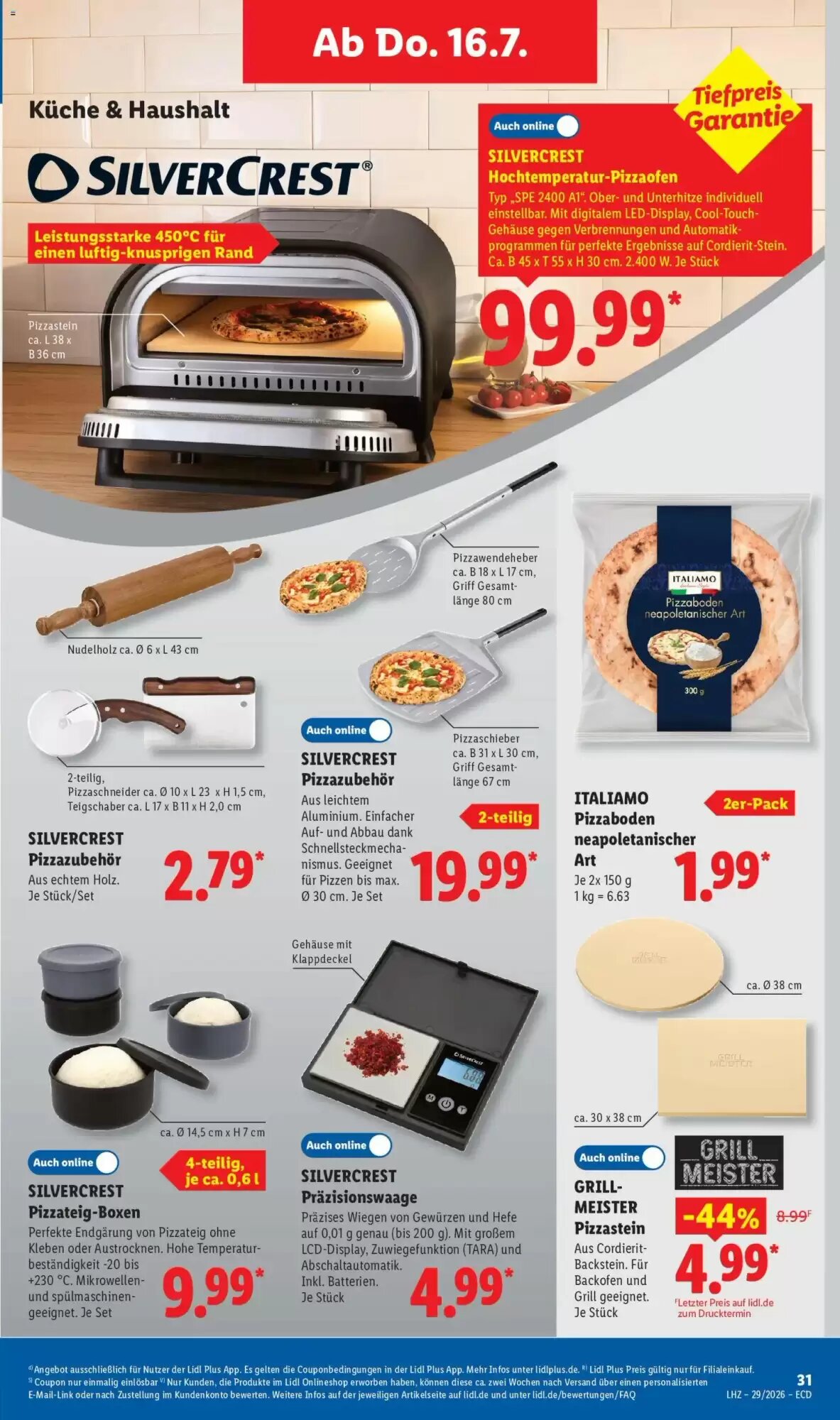 Lidl Prospekt (ab 13.07.2026) zum Blättern - Seite 31