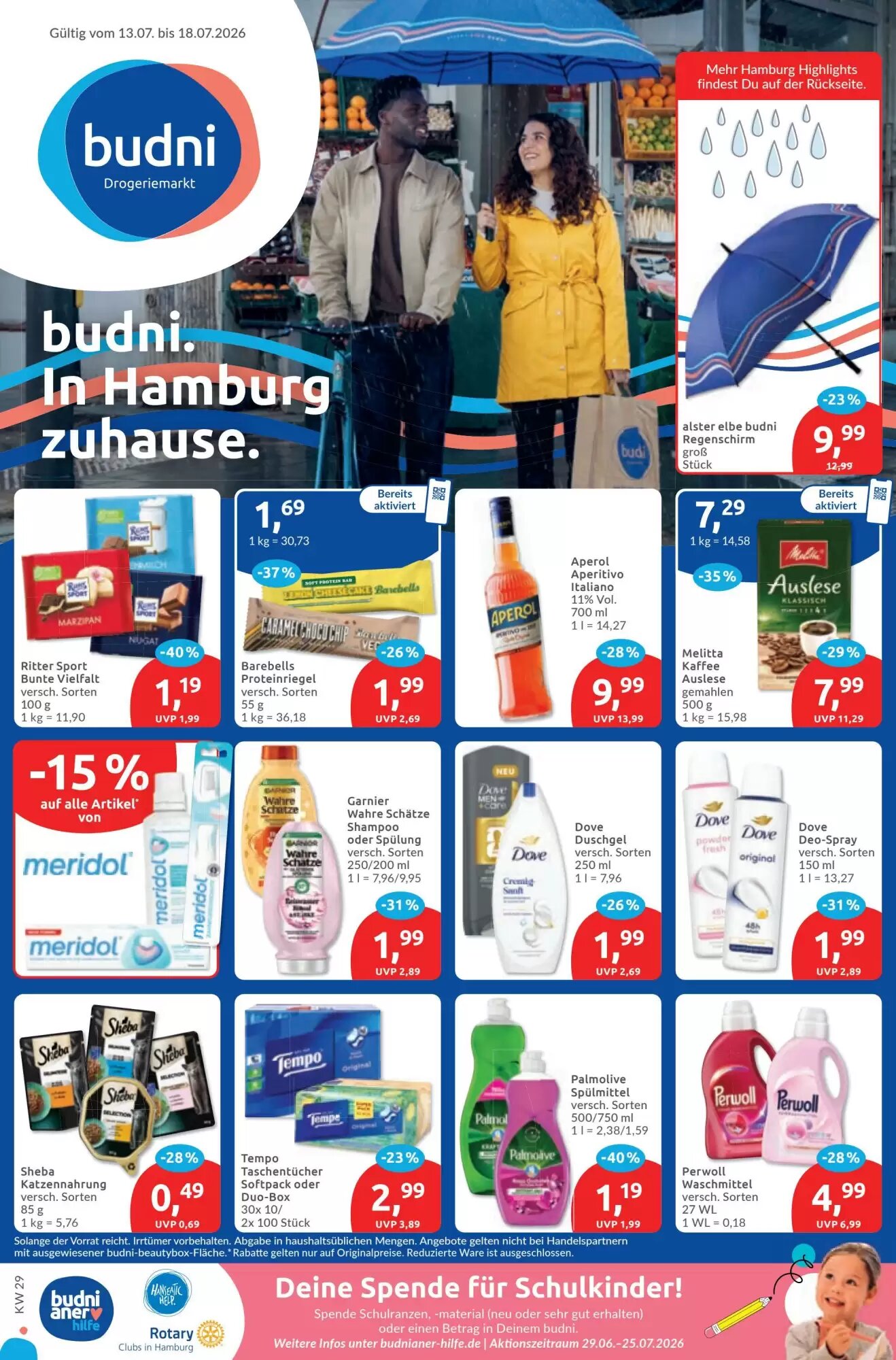 Budni Prospekt (ab 13.07.2026) zum Blättern - Seite 1