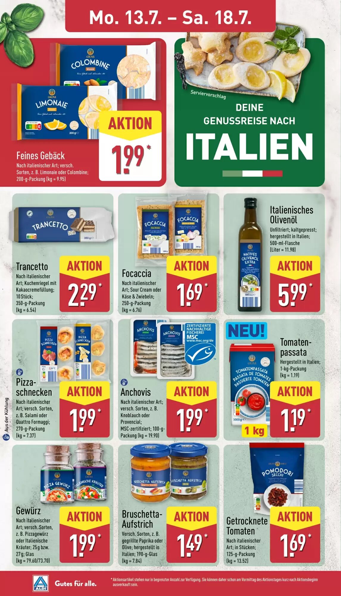 Aldi Nord Prospekt (ab 13.07.2026) zum Blättern - Seite 12