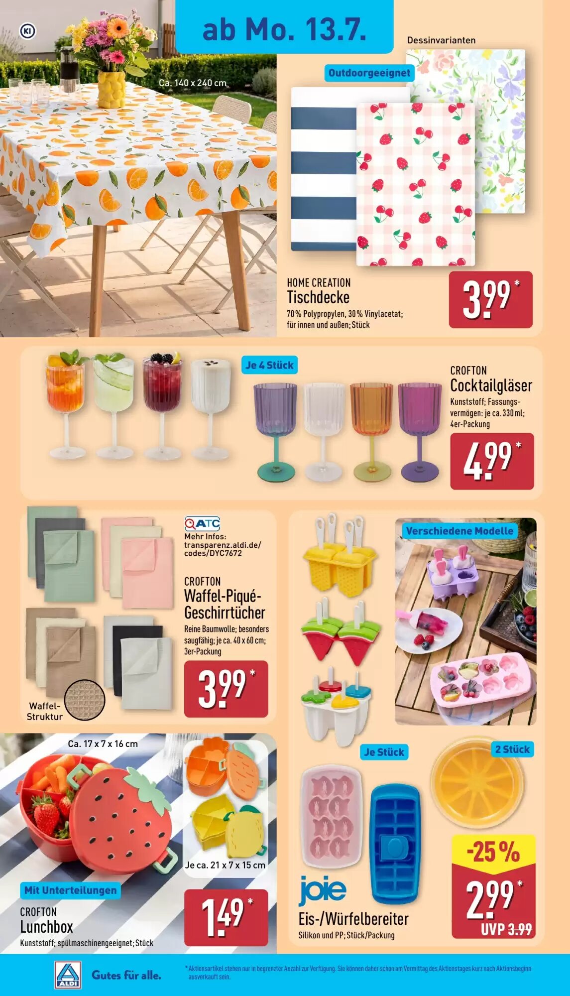 Aldi Nord Prospekt (ab 13.07.2026) zum Blättern - Seite 16