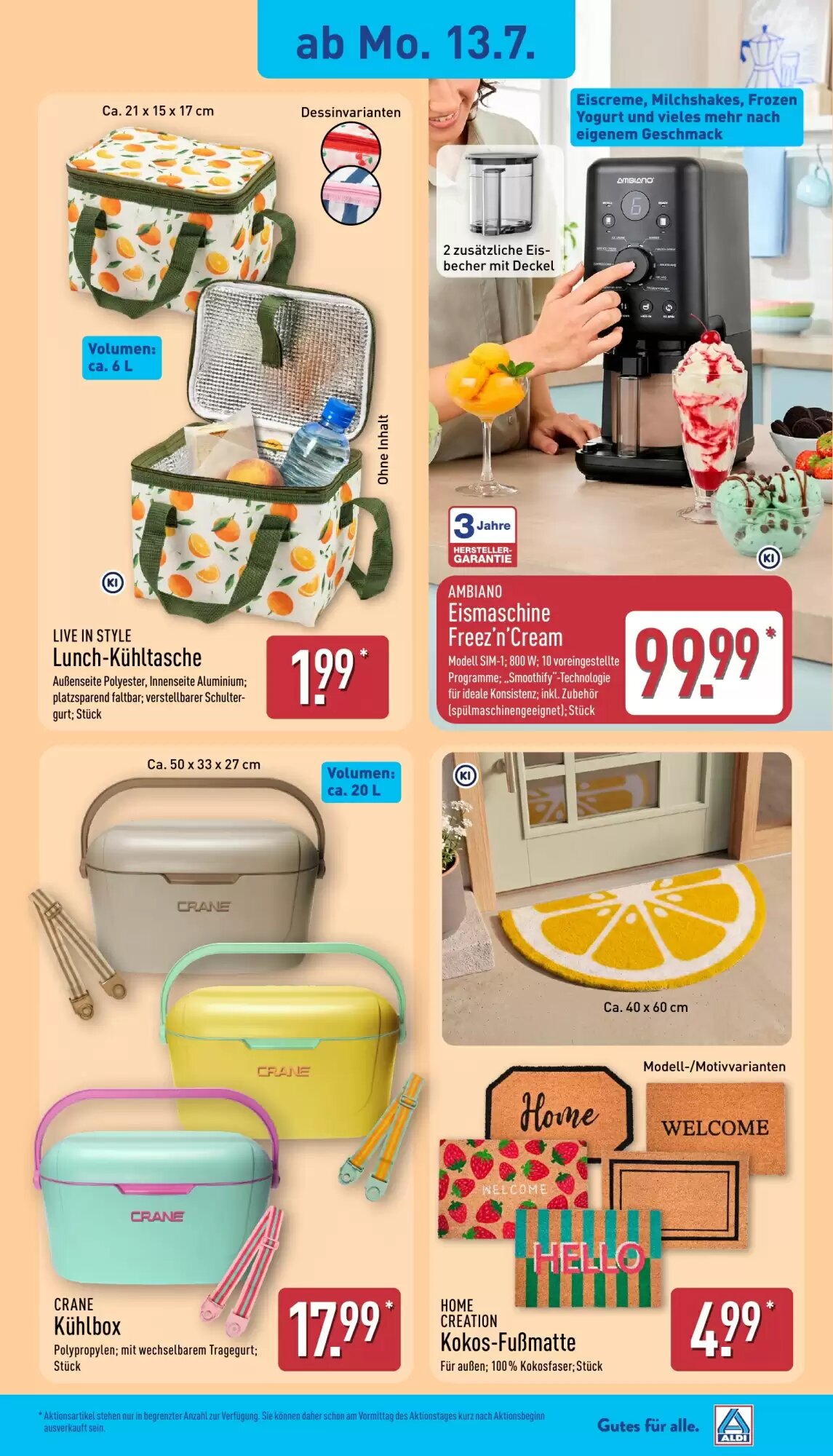 Aldi Nord Prospekt (ab 13.07.2026) zum Blättern - Seite 17
