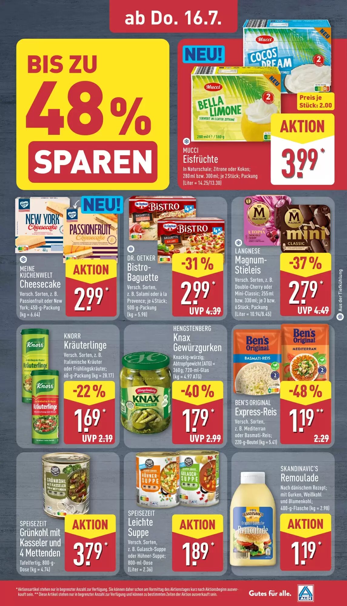 Aldi Nord Prospekt (ab 13.07.2026) zum Blättern - Seite 29