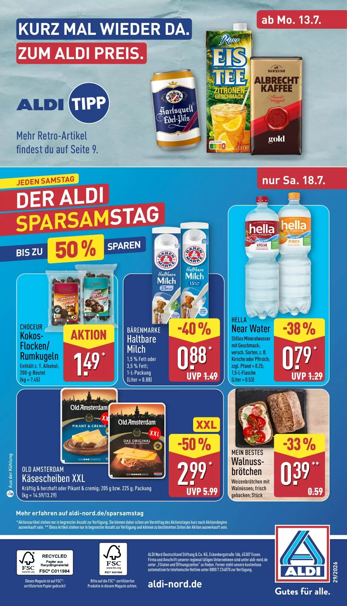 Aldi Nord Prospekt (ab 13.07.2026) zum Blättern - Seite 32