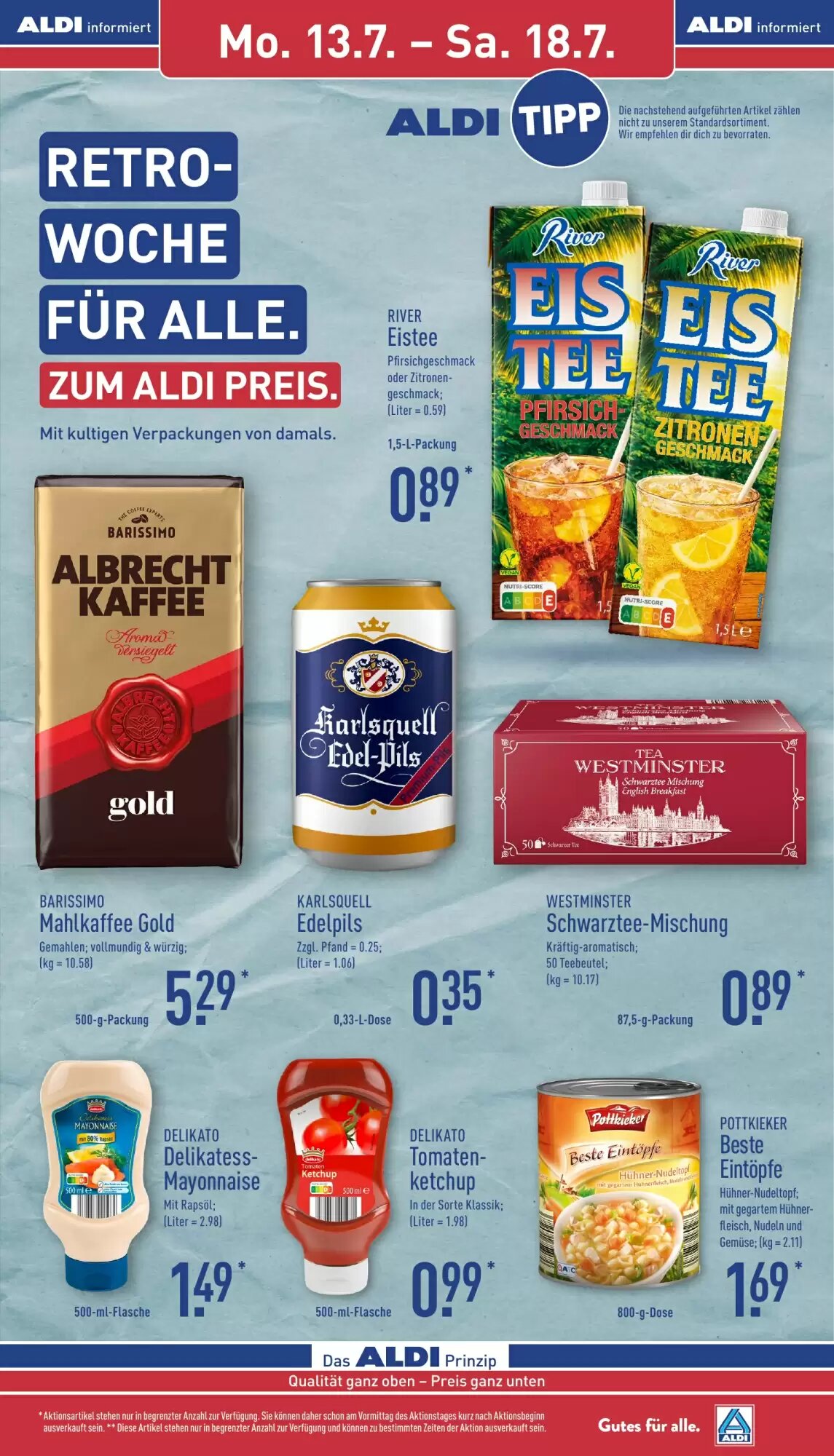 Aldi Nord Prospekt (ab 13.07.2026) zum Blättern - Seite 9