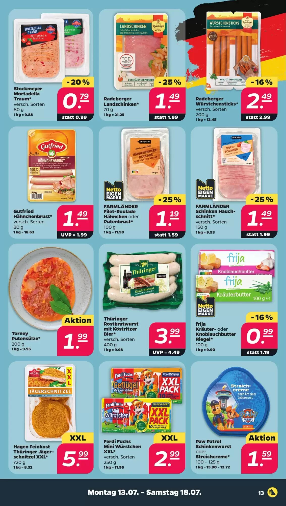 NETTO Prospekt (ab 13.07.2026) zum Blättern - Seite 13